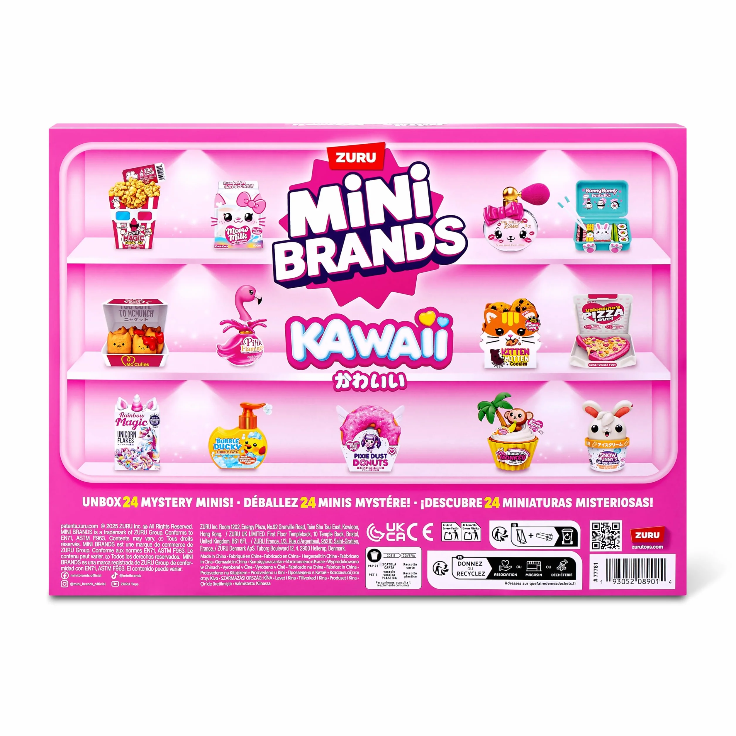 Mini Brands Kalendarz adwentowy Kawaii