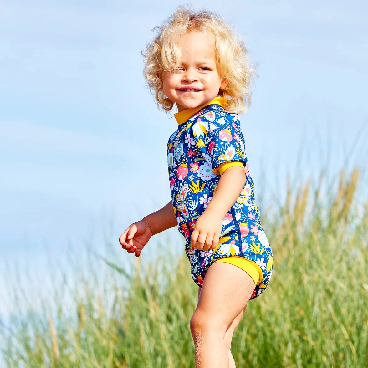 Splash About Happy Nappy Wetsuit, Garden Delight, 12-24 miesięcy