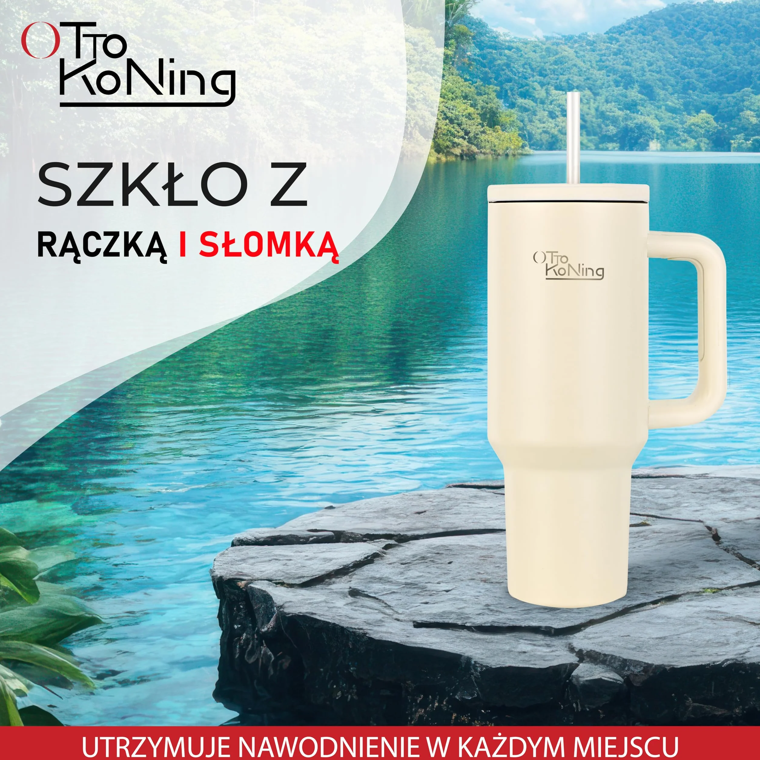Kubek Termiczny ze Stali Nierdzewnej 1.2L Podwójna Ściana Izolowana Próżniowo