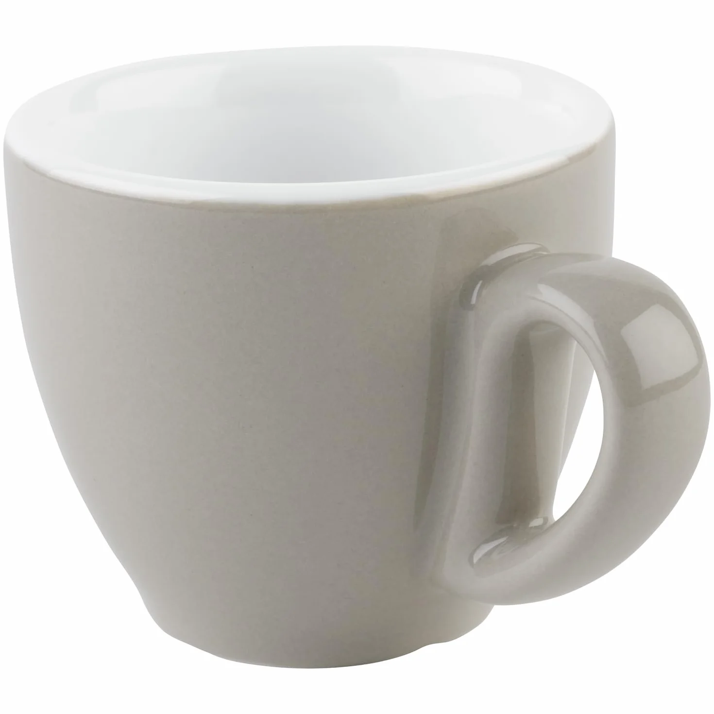 Filiżanki do espresso APS 16000 szare Ø 6 cm 80 ml
