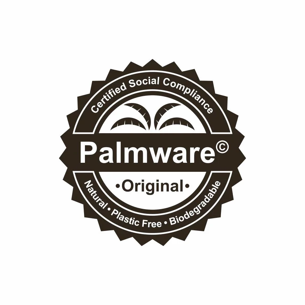 Miseczki ekologiczne z liści palmowych GREENBOX 25 sztuk 30 ml biodegradowalne kompostowalne jednorazowe