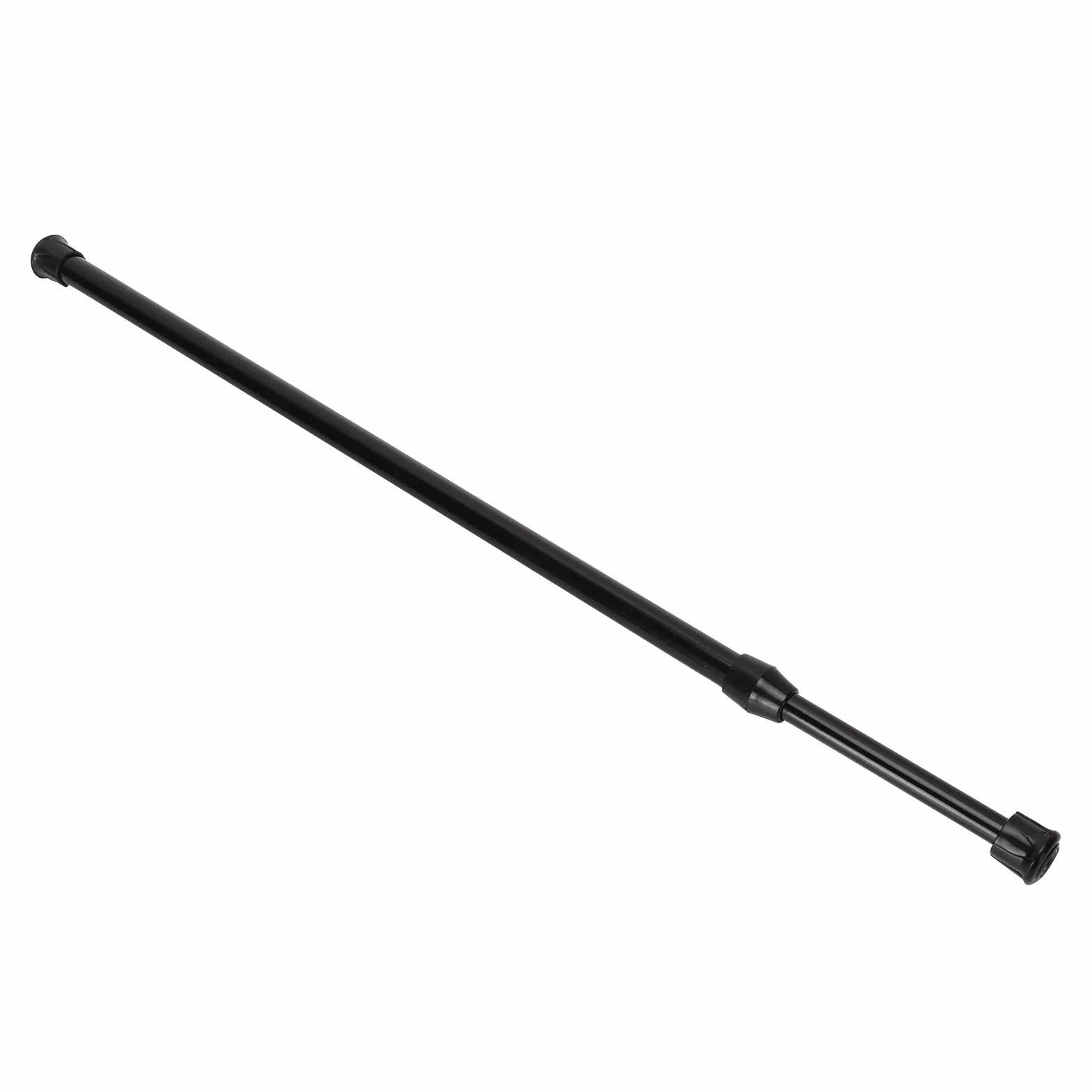 Regulowany Pręt Napinający Zasłony Czarny 55-90cm