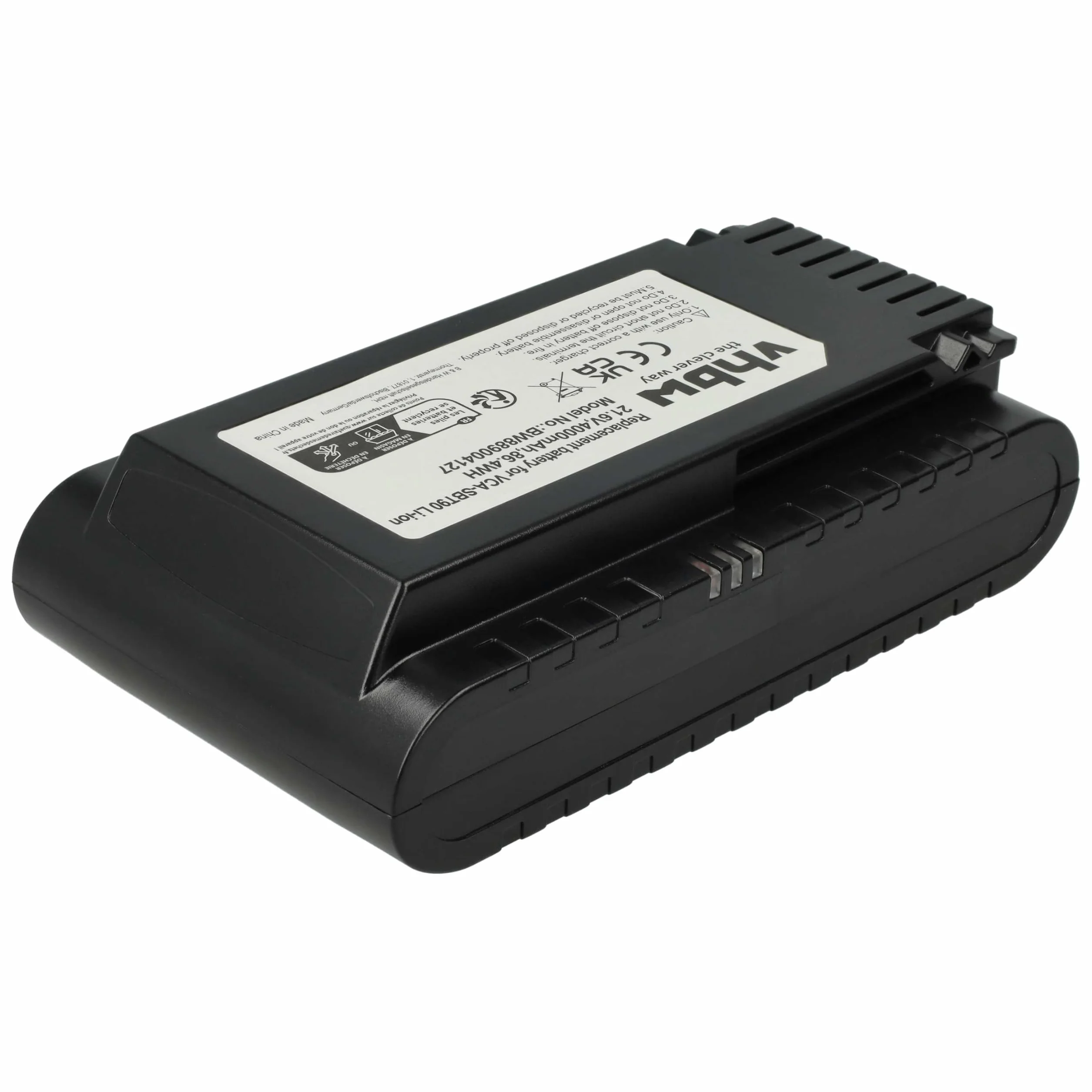 vhbw Bateria zamienna do odkurzacza Samsung DJ96-00221A VCA-SBT90E 4000 mAh 21,6 V litowo-jonowa czarna
