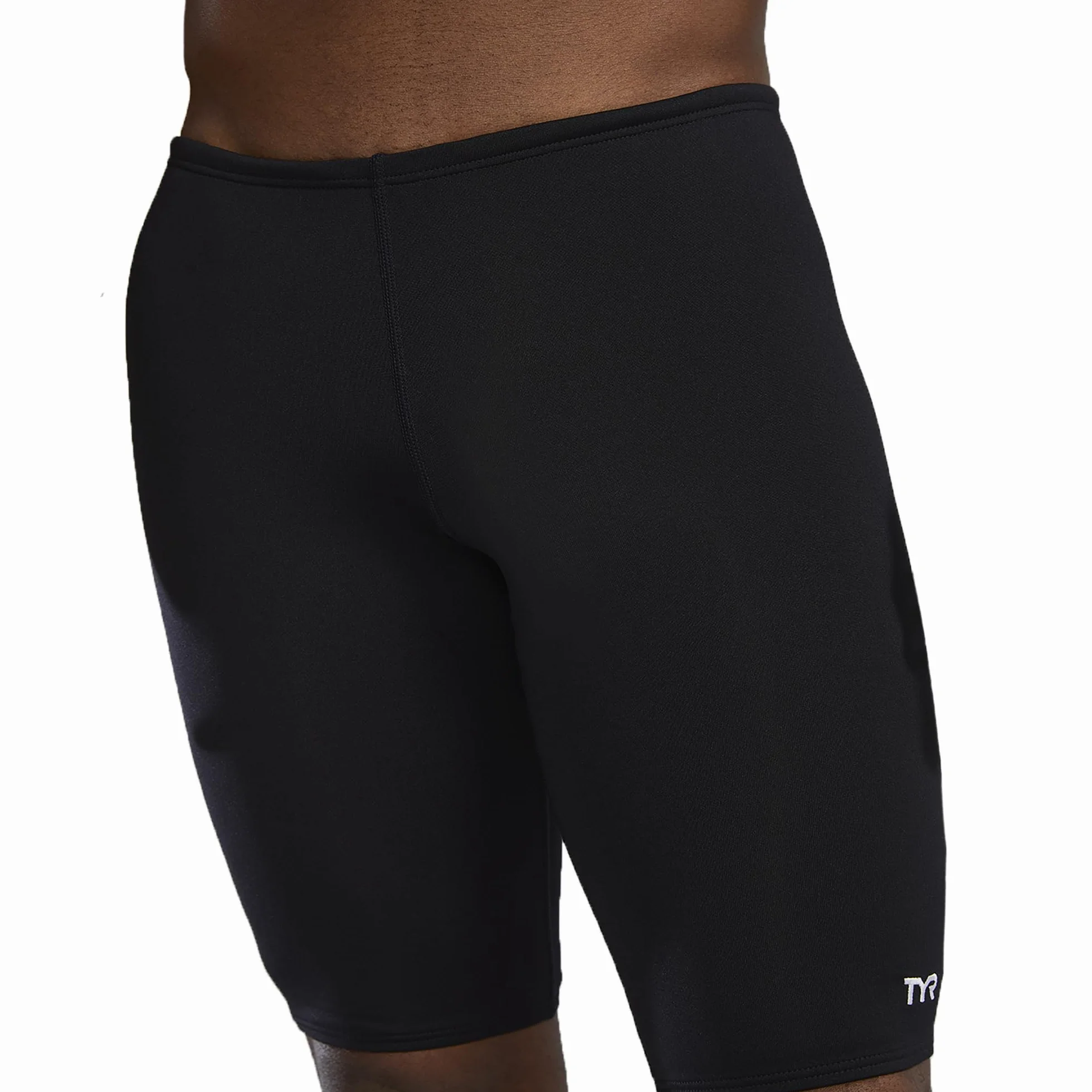 TYR Durafast Elite Athletic Jammer męski strój kąpielowy, Czarny, 36