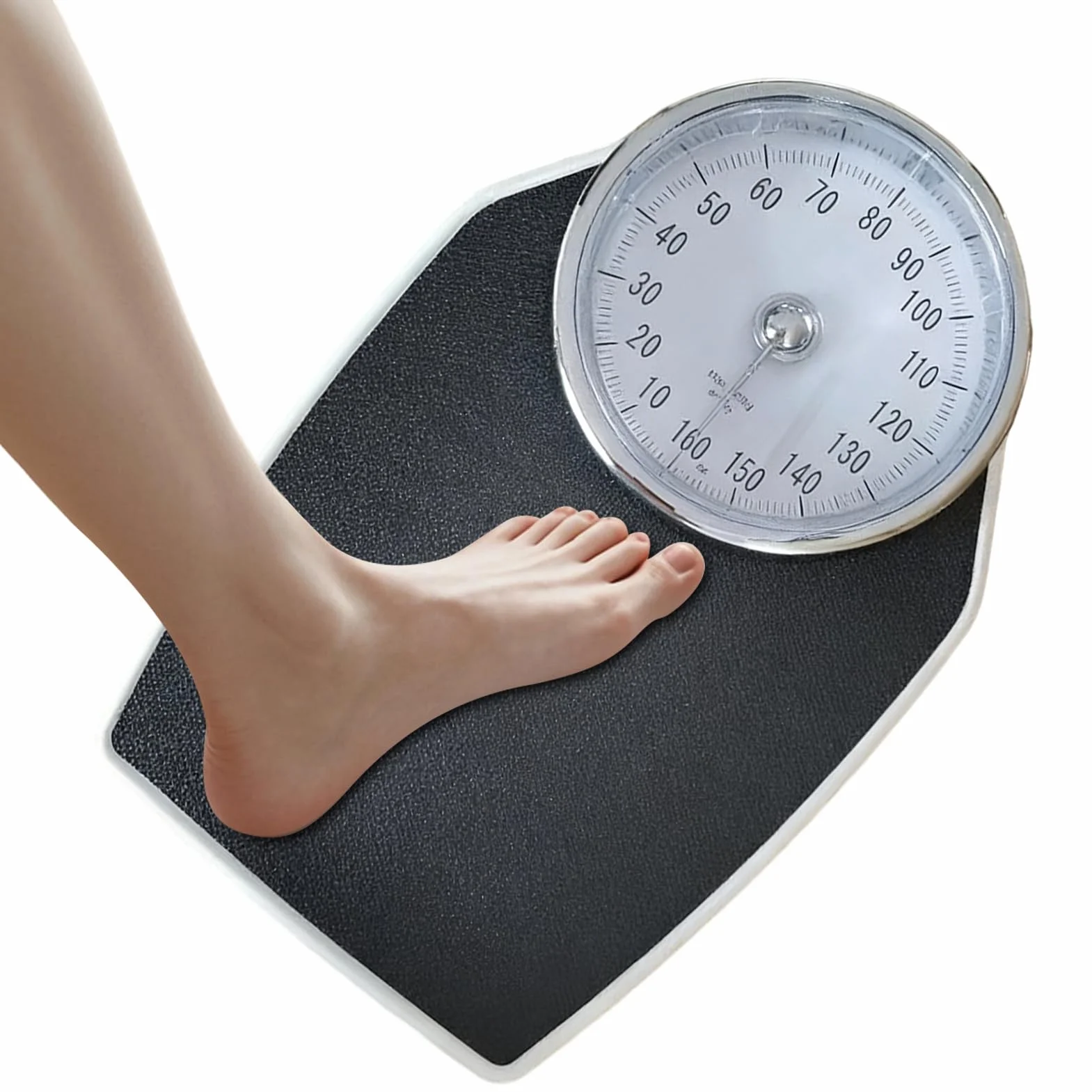 Łazienkowa Mechaniczna Do Pomiaru Ciała Z Wskazówką Do 159 kg | Domowe narzędzie do pomiaru wagi Dla Domu Łazienki Siłowni Fitness Treningu Podróży Biura Mieszkania Użytku