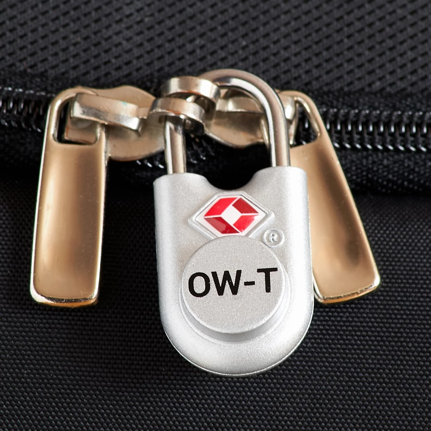 OW-Travel TSA Kłódka z Kluczykiem ​(Zestaw 2 Silver) Zamki Bagażowe na Klucz. Wytrzymałe Kłódki Bagażowe z Zamkiem na Klucz do Bagażu, Torby, Walizki, Plecaka, Szafki na Siłowni