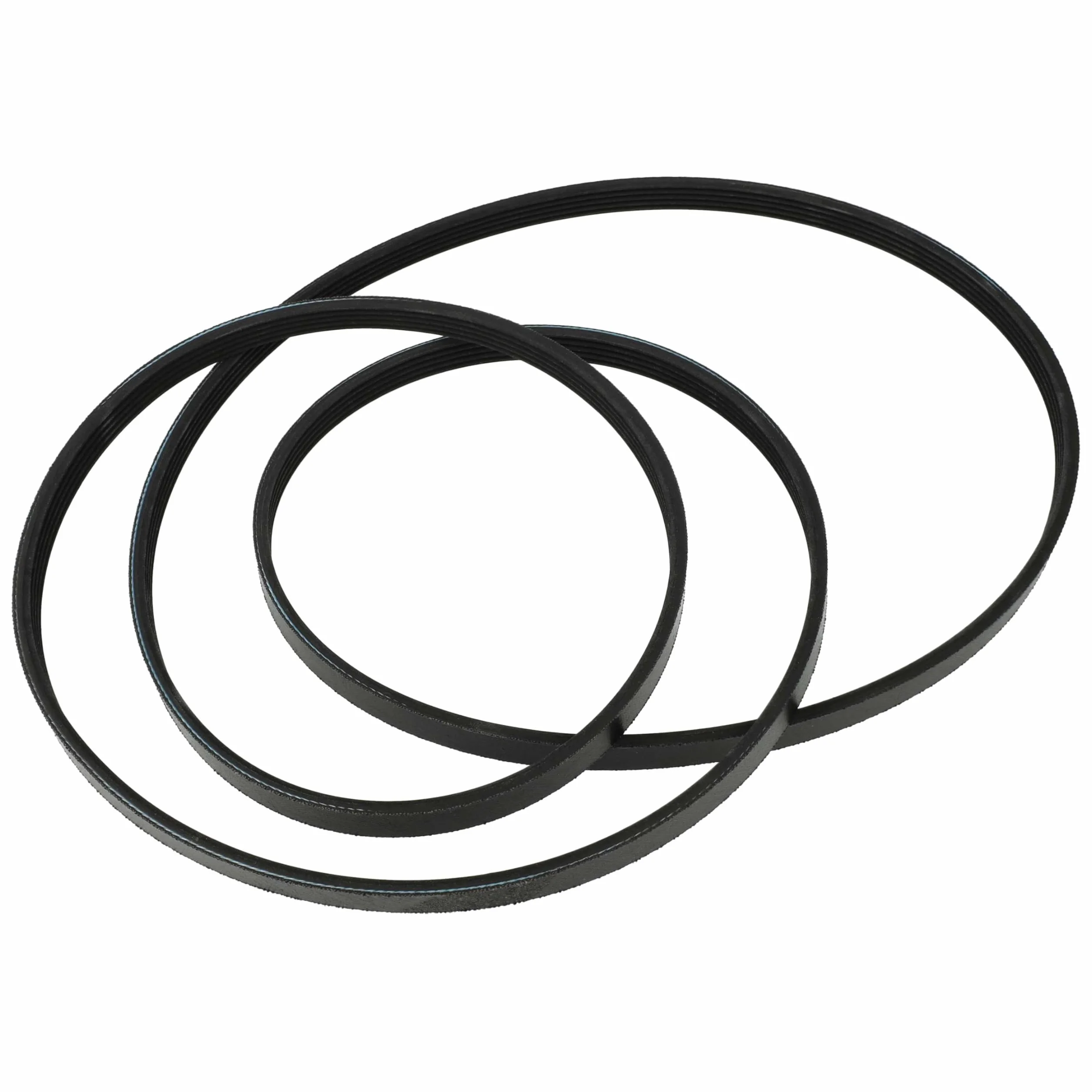 vhbw Pasek klinowy 188 cm czarny do Miele TWF505WP, TWF500WP, TML840WP, TML800-40, TWE520WP suszarka do prania