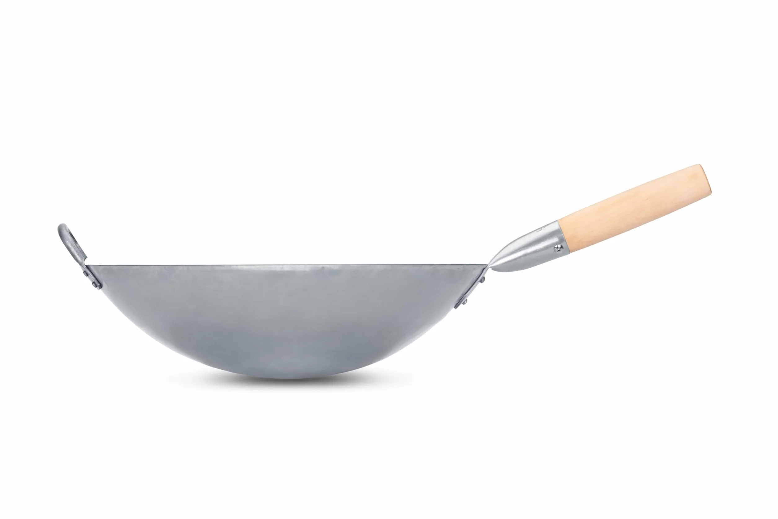 Craft Wok 731W88 Patelnia, Stal Węglowa, Drewniany Uchwyt, Ø 35.6 cm