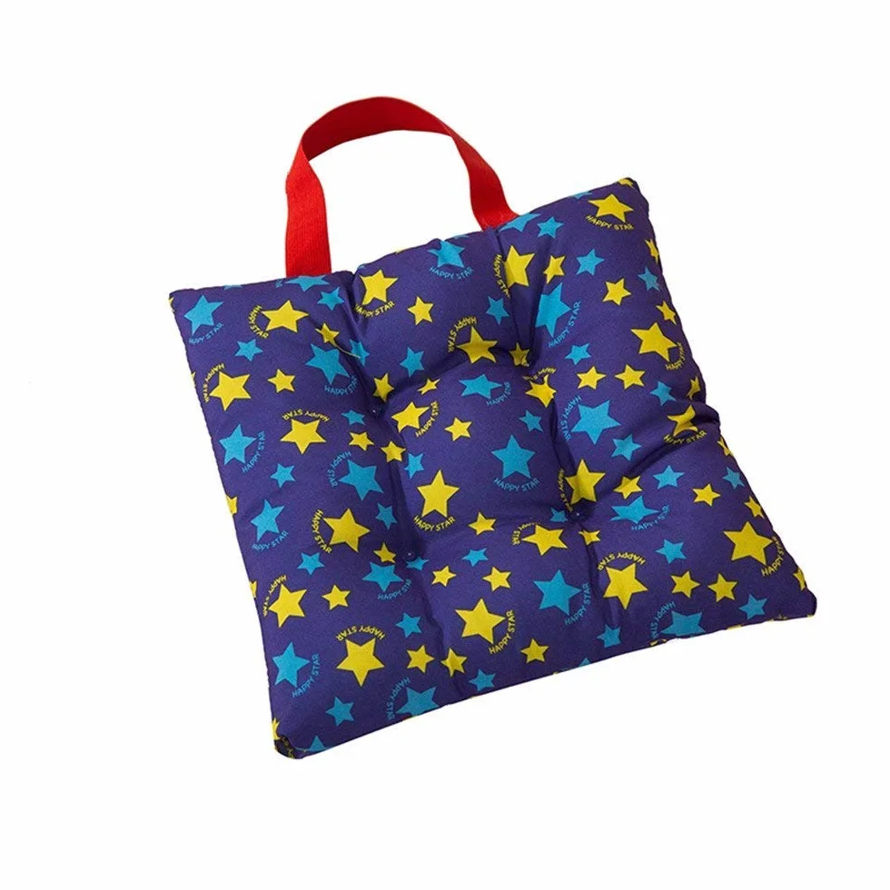 Moda urocze cukierkowe kolory poduszka do siedzenia dla dzieci jadalnia ogród przedszkole dzieci poduszki na krzesło 27 x 27 cm