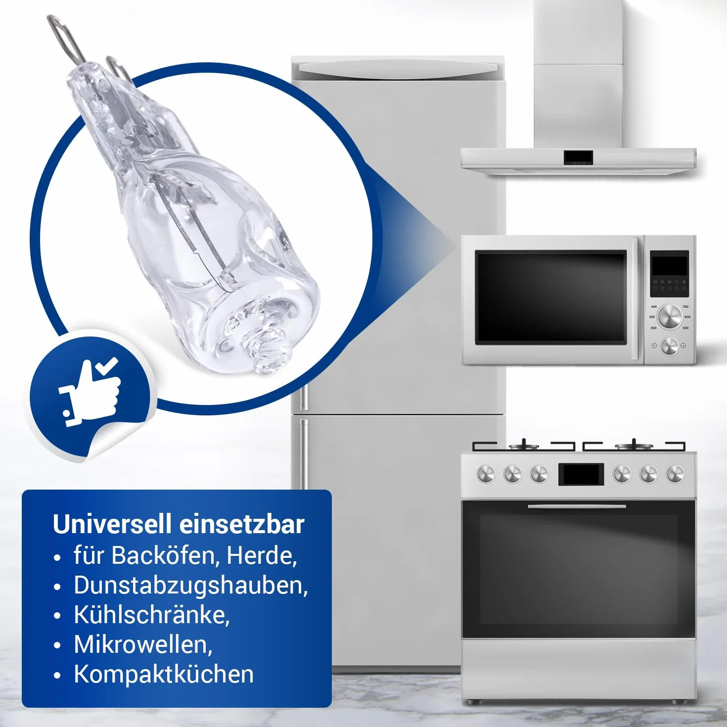 VIOKS żarówka G9 25W 230V zamiennik do piekarnika Bosch Siemens 00607291