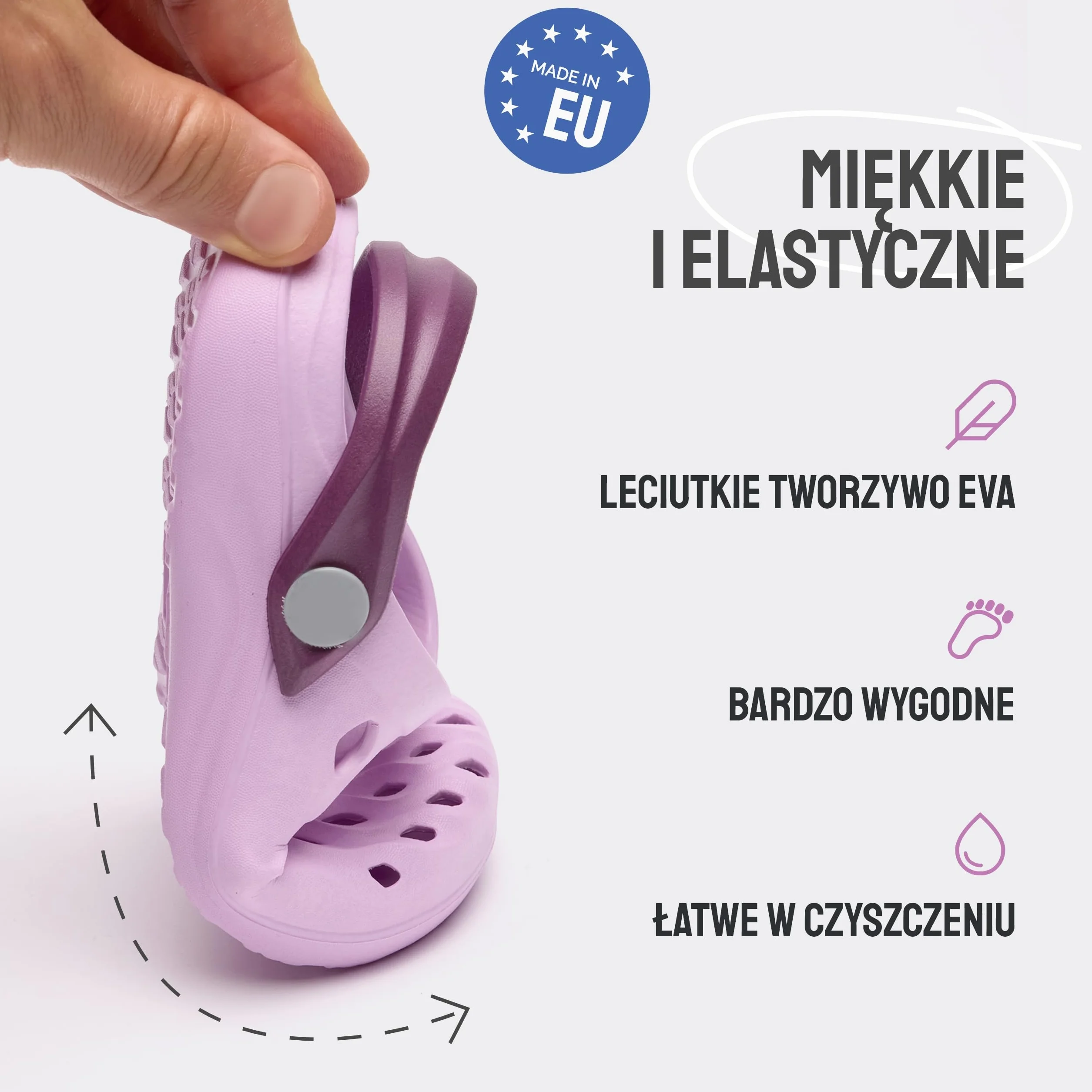 Ladeheid Dzieci Lekkie Chodaki Ogrodowe z Tworzywa EVA Buty Ogrodowe LA-CA-15