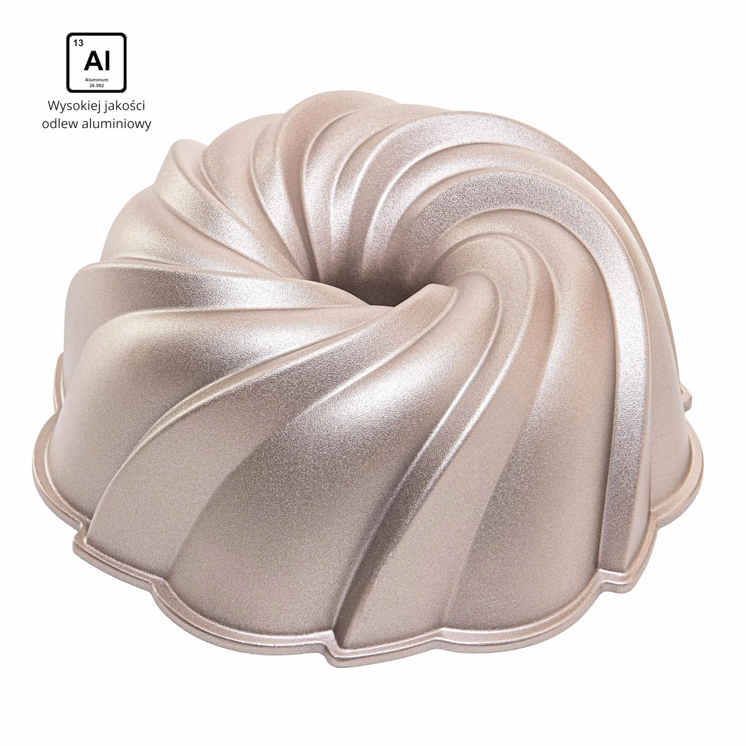Erreke Tortownica 24 cm 2.5 l Podwójna Nieprzywierająca Powłoka Odlewane Aluminium