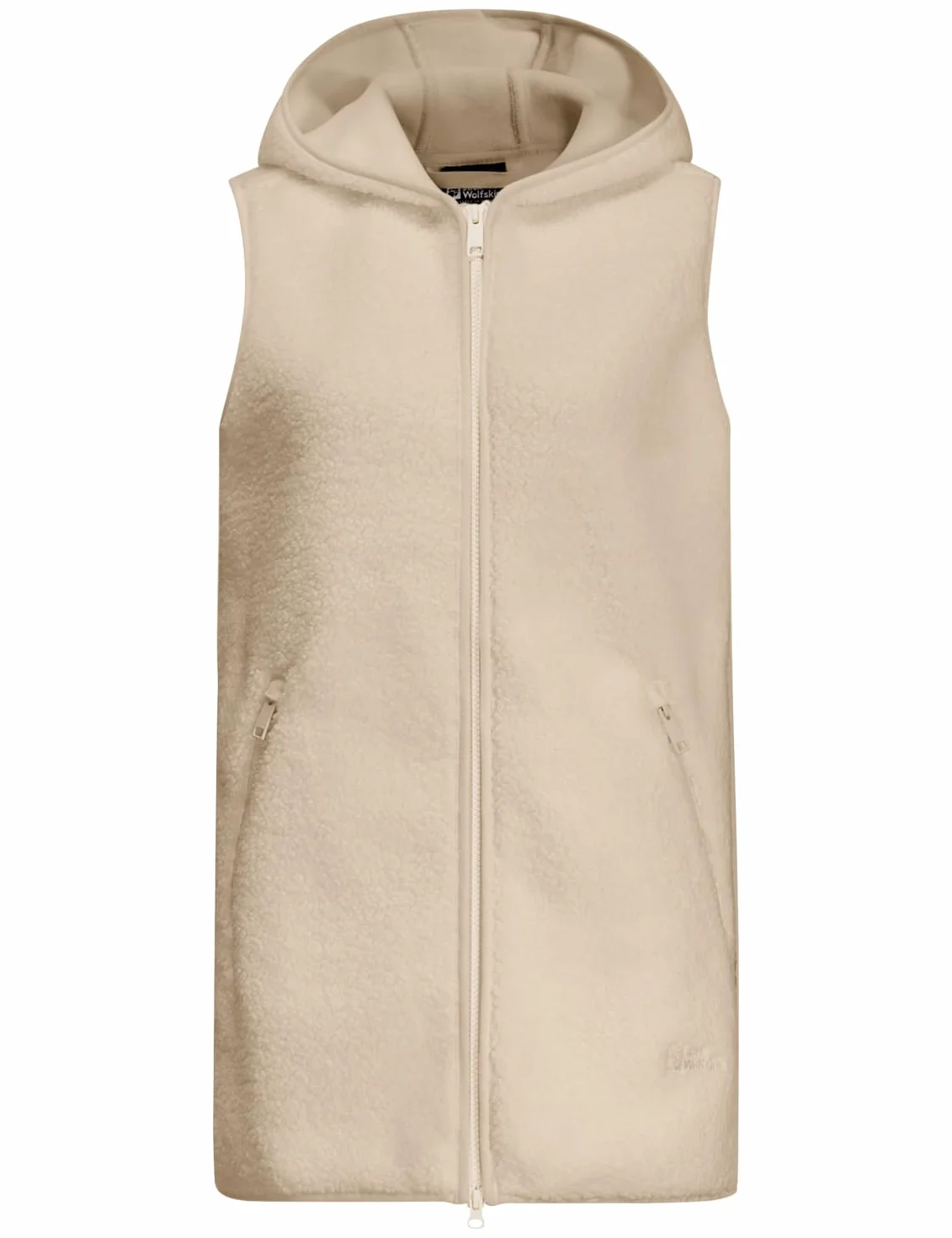 Jack Wolfskin Kamizelka polarowa Kobiety High Curl Long Vest W