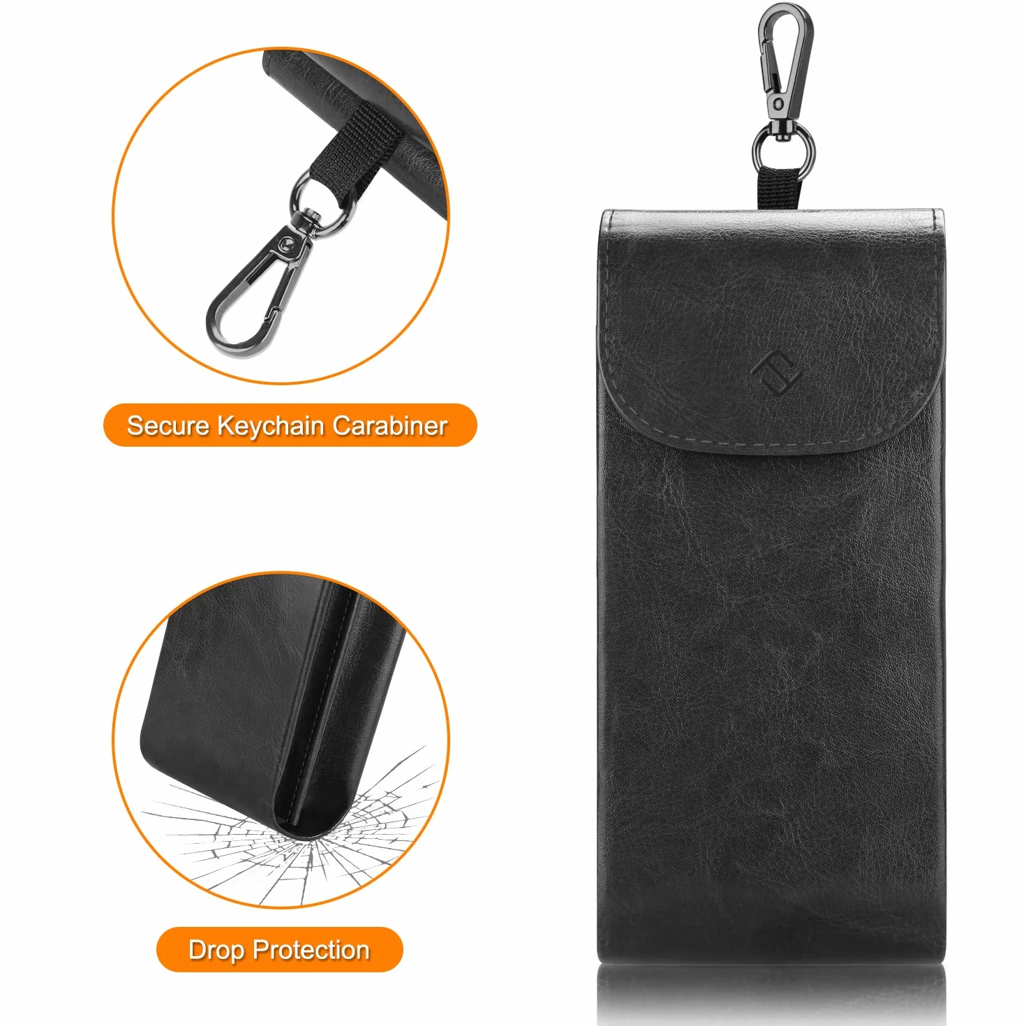 FINTIE Etui na okulary Unisex-dorosły Double Glasses Case