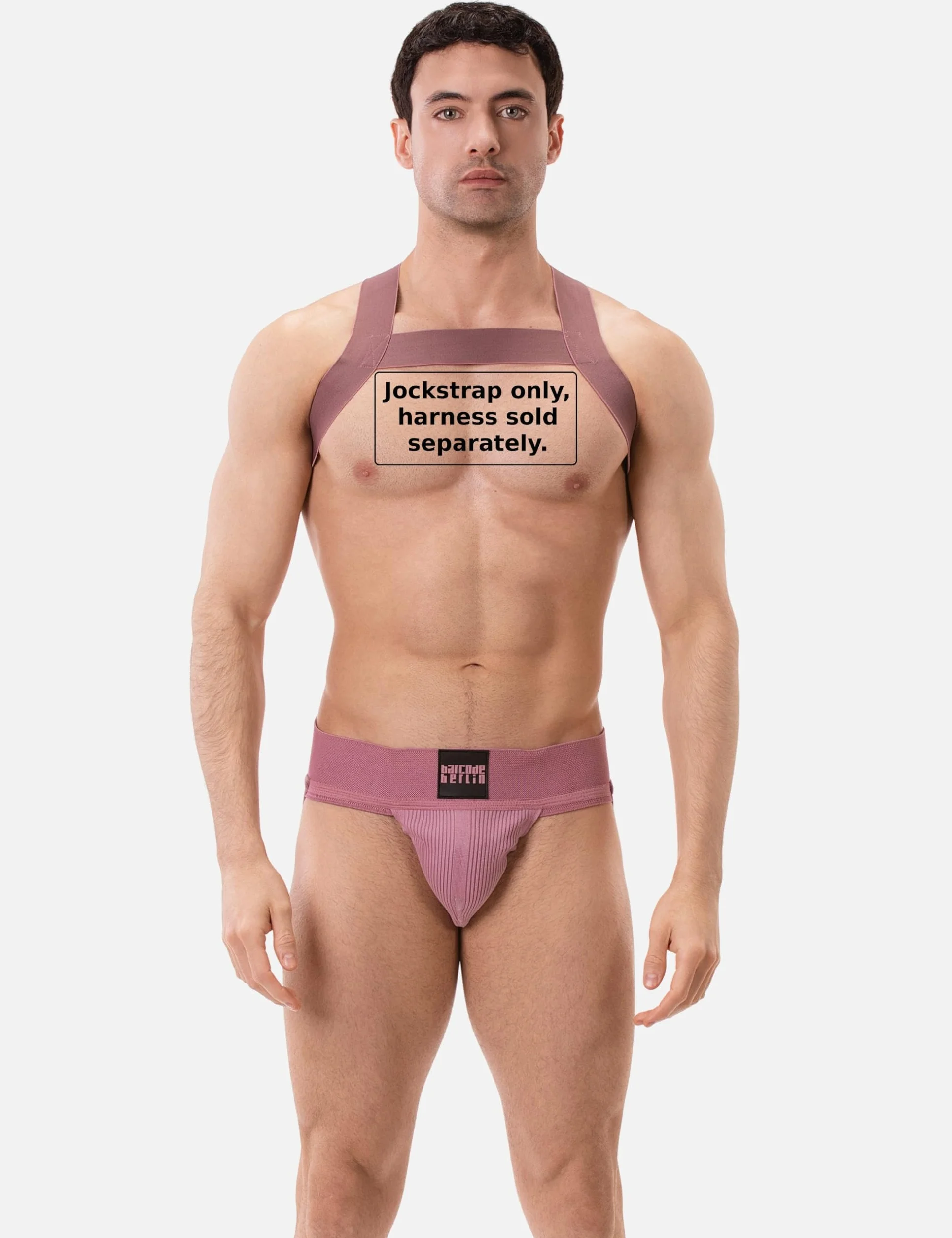 Barcode Berlin - Bielizna Męska - Sergey Pop Jockstrap Brownishpurple
