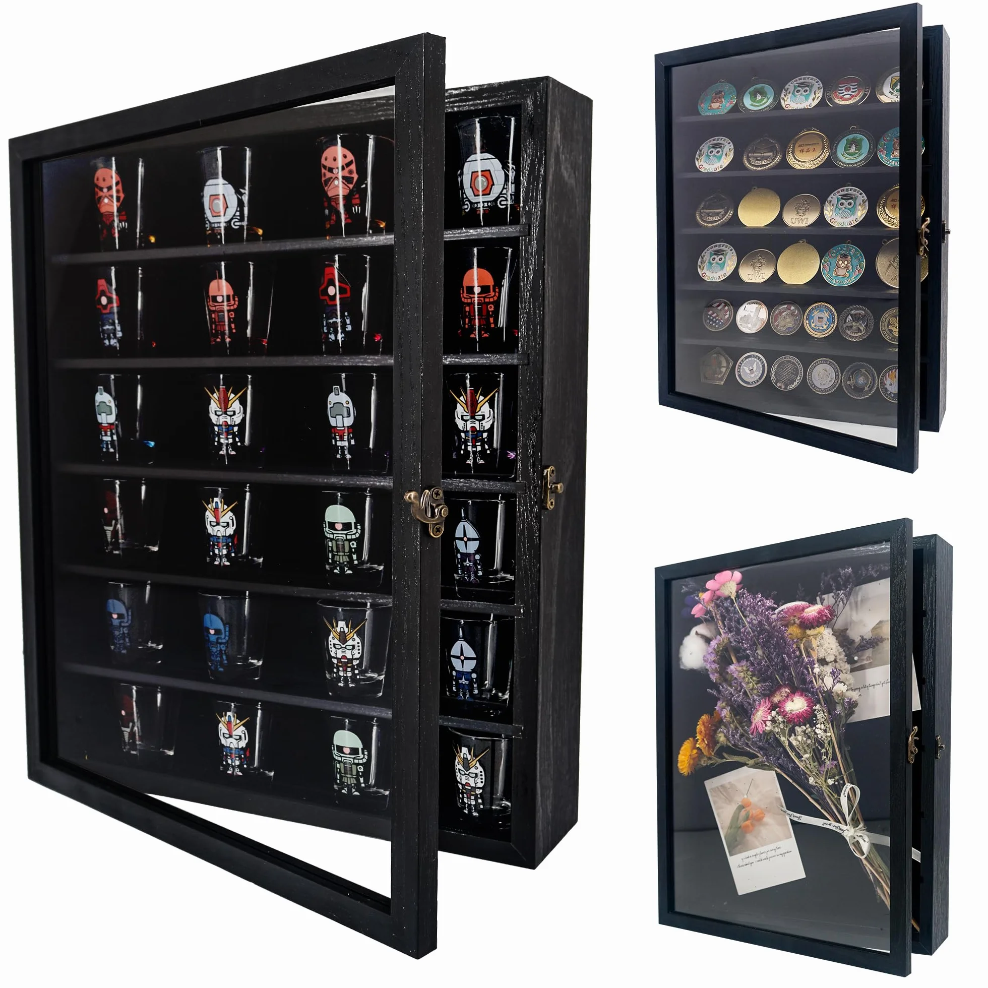 FramePro Shadow Box 30 x 40 3D Ramka Głęboka 12 x 16 Czarna