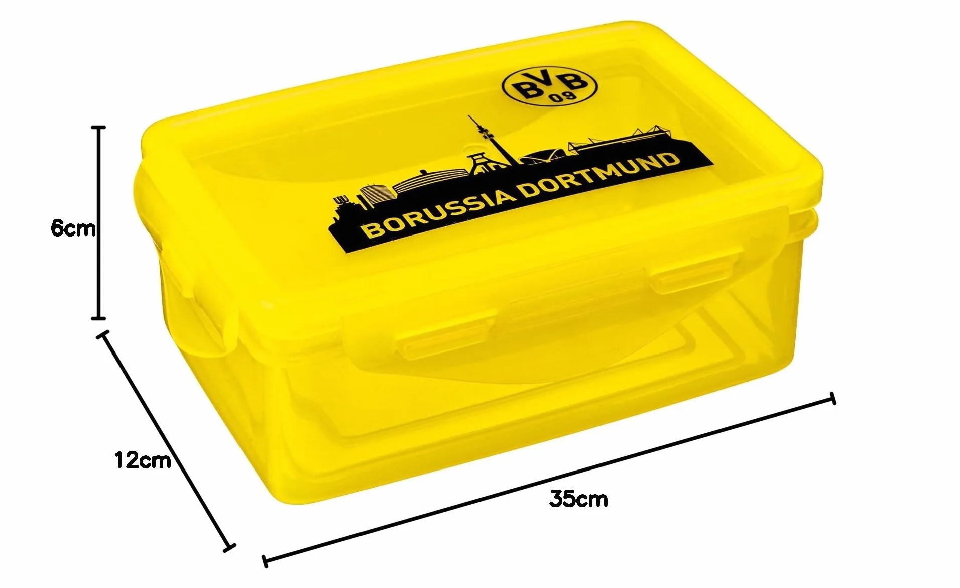 Borussia Dortmund BVB zestaw przerwowy 2 pudełka na kanapki