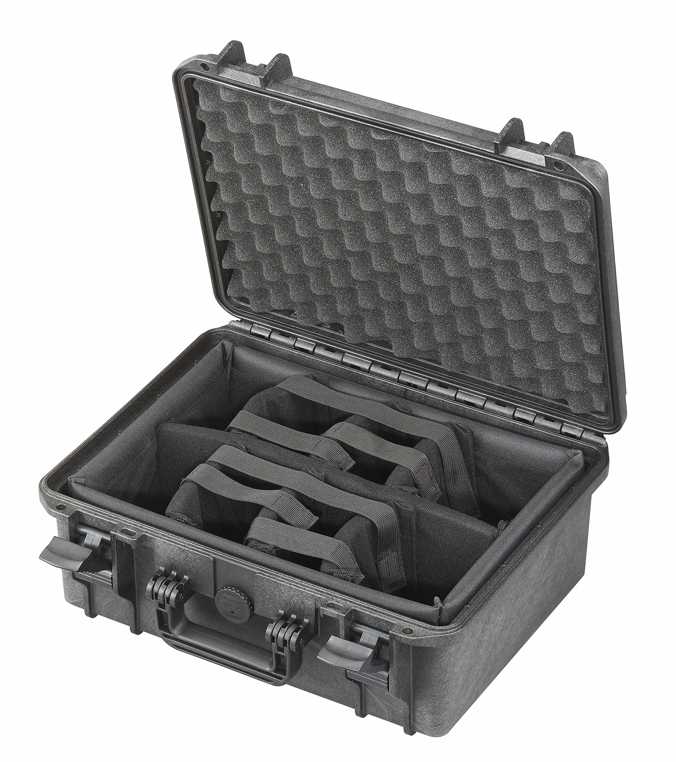 Max Unisex – walizka dla dorosłych, Max380h160, czarna, 380 x 270 x wys. 160 mm