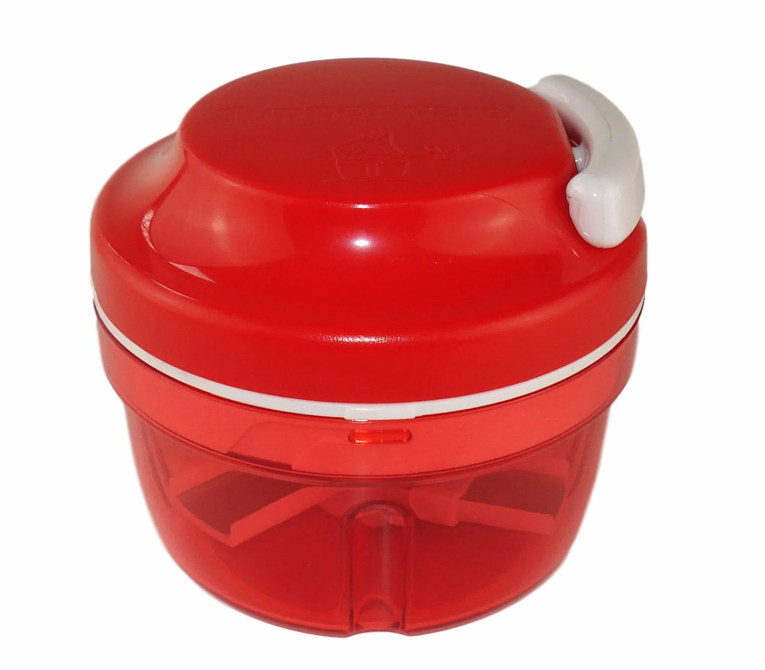 Turbo-Chef od Tupperware - Chef Speedy Boy - Obcinacz do cebuli - Czerwony - Numer referencyjny: 10124