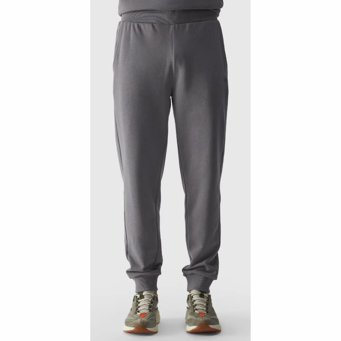 Spodnie dresowe joggery męskie 4F CAS M0942 szare rozm. M