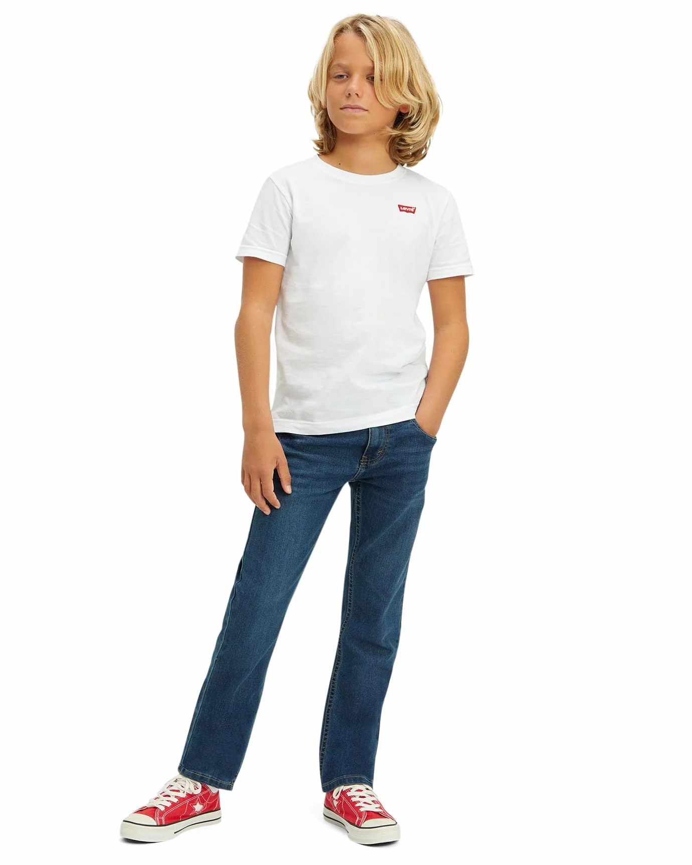 Levi's Chłopięce dżinsy Lvb 511 Slim Fit classics, Yucatan, 10 lat