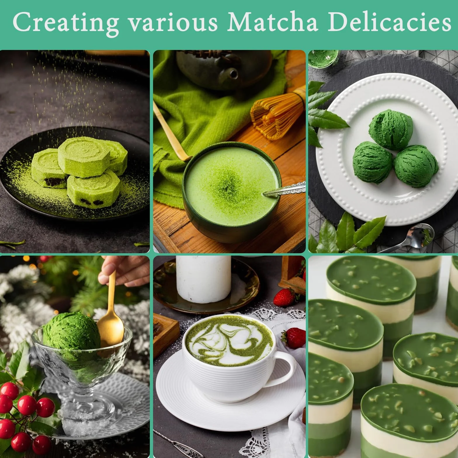 Zestaw matcha 5-częściowy zestaw do herbaty Matcha Zestaw Japońskiej Herbaty Idealny do przygotowywania matchy, a także świetny prezent dla przyjaciół i współpracowników