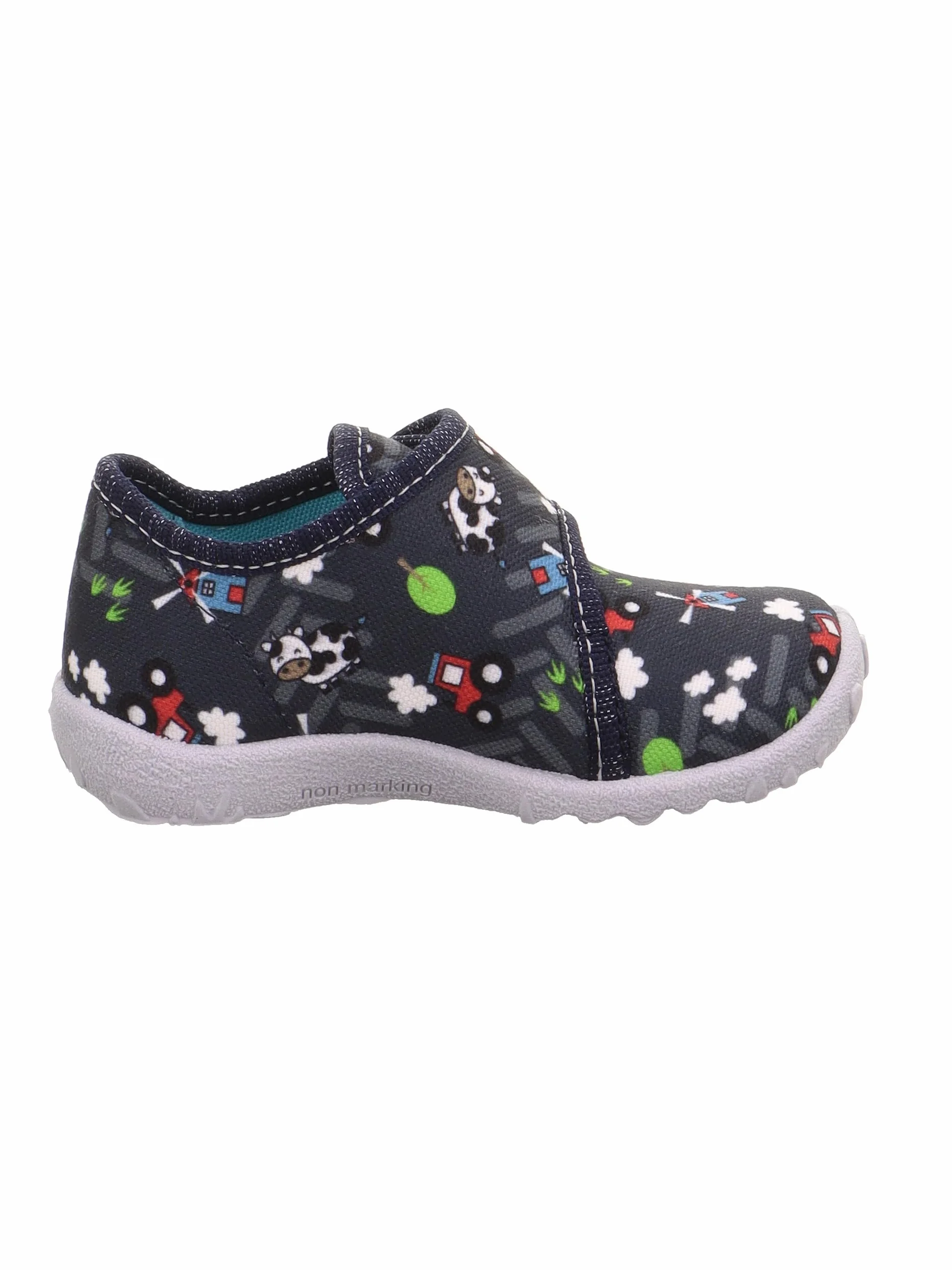 Superfit Chłopcy Spotty Hausschuhe 1-009246Buty typu mule