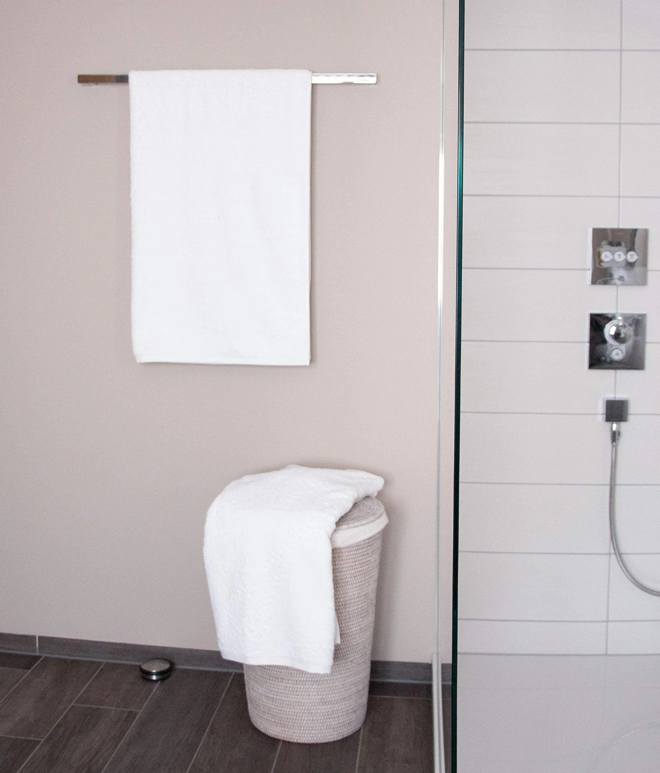 ZOLLNER Ręczniki Hotelowe Premium 2 Szt. Białe, 100% Bawełna, 100x150 cm