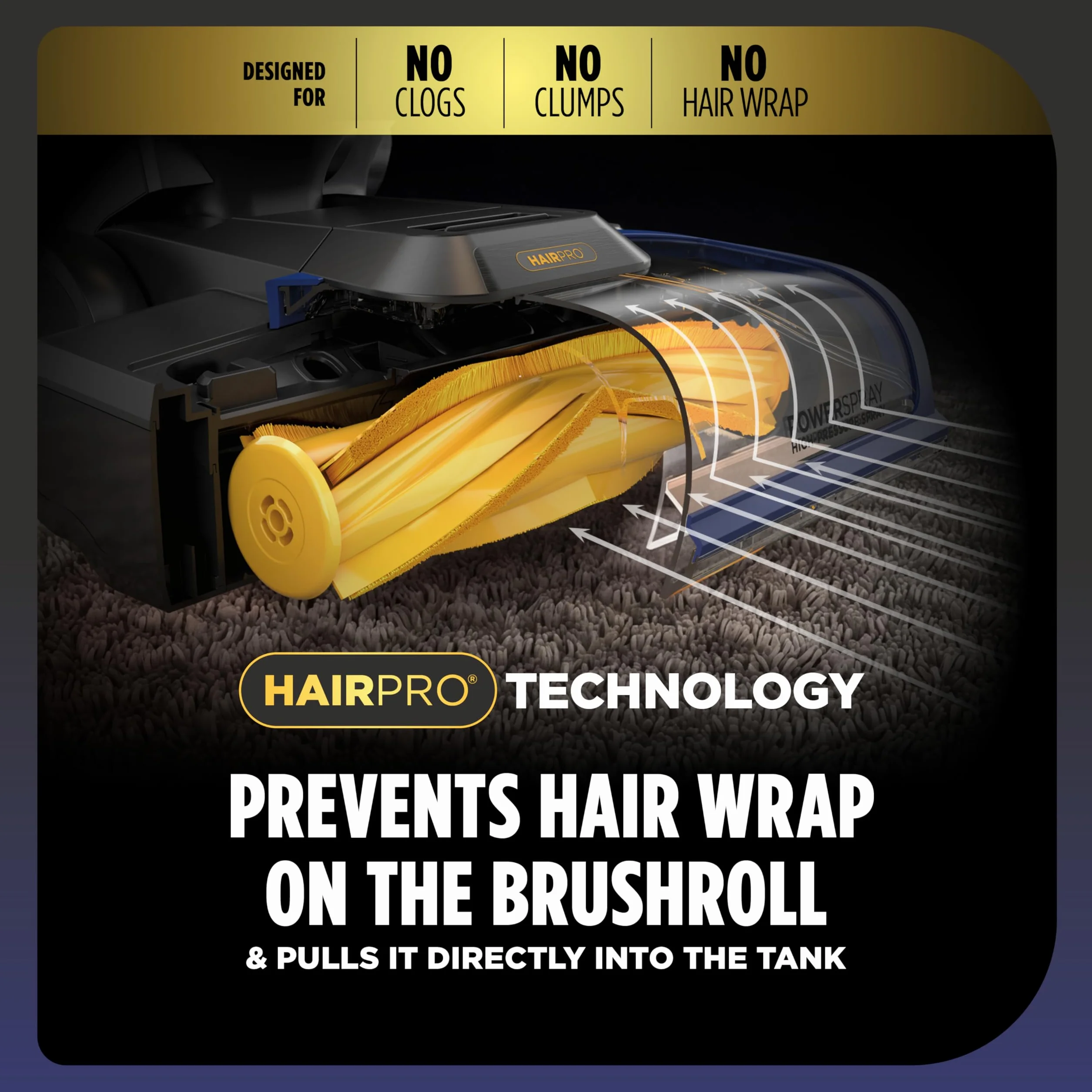 Shark CarpetXpert HairPro EX251BRN zestaw do czyszczenia dywanów i tapicerki, głębokie czyszczenie, usuwanie plam