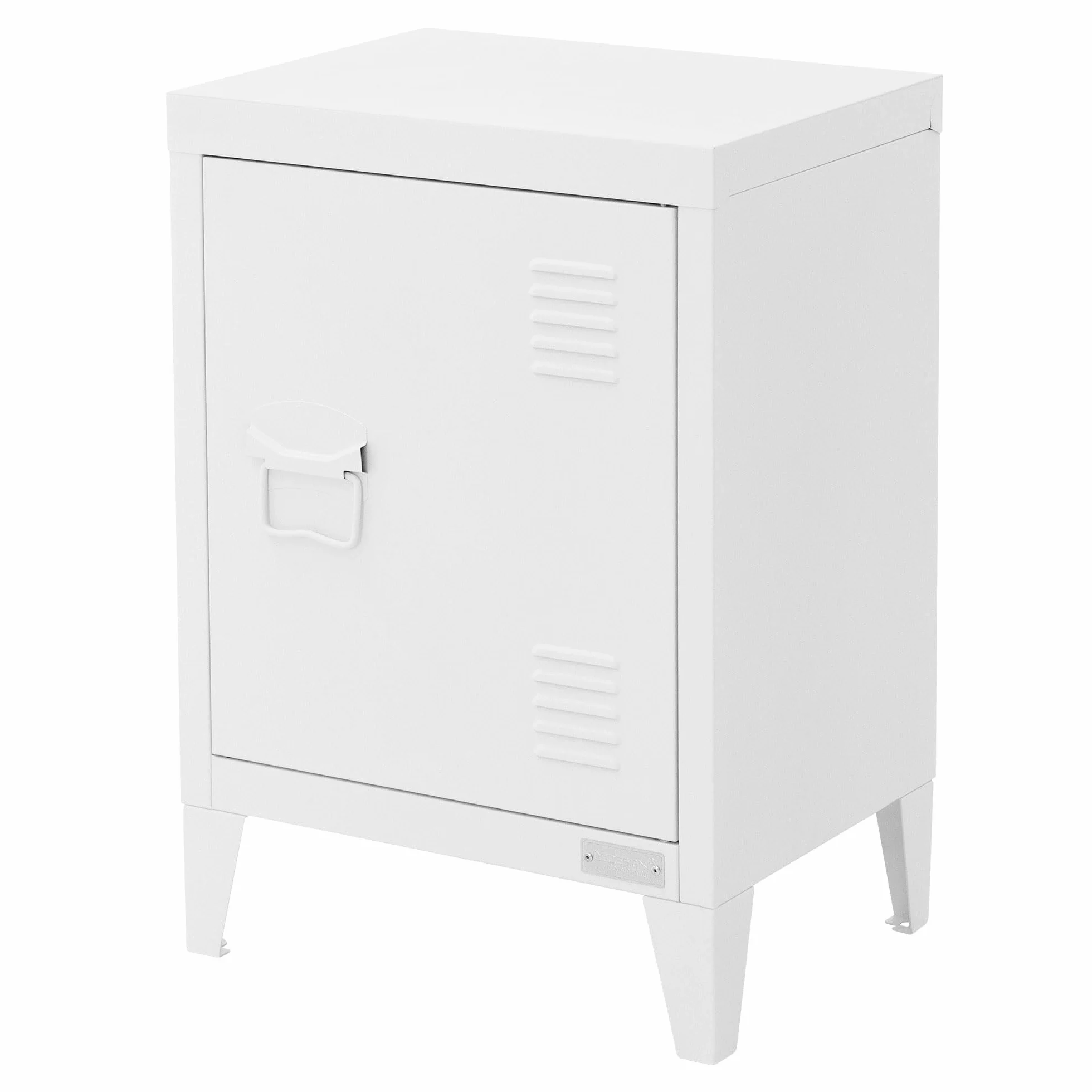 ML-Design uniwersalna szafka metalowa biała 40x30x57,5 cm stalowa z drzwiami kompaktowa