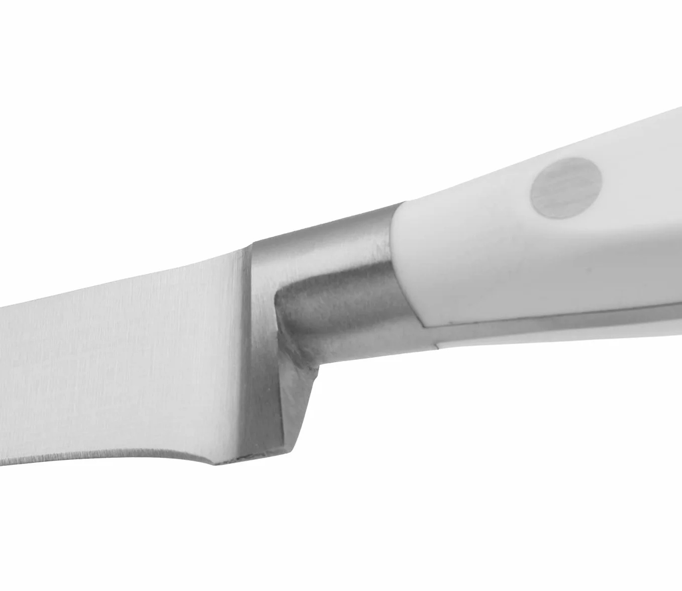 Arcos nóż do szynki Riviera Blanc 300 mm kuta stal nierdzewna POM biały
