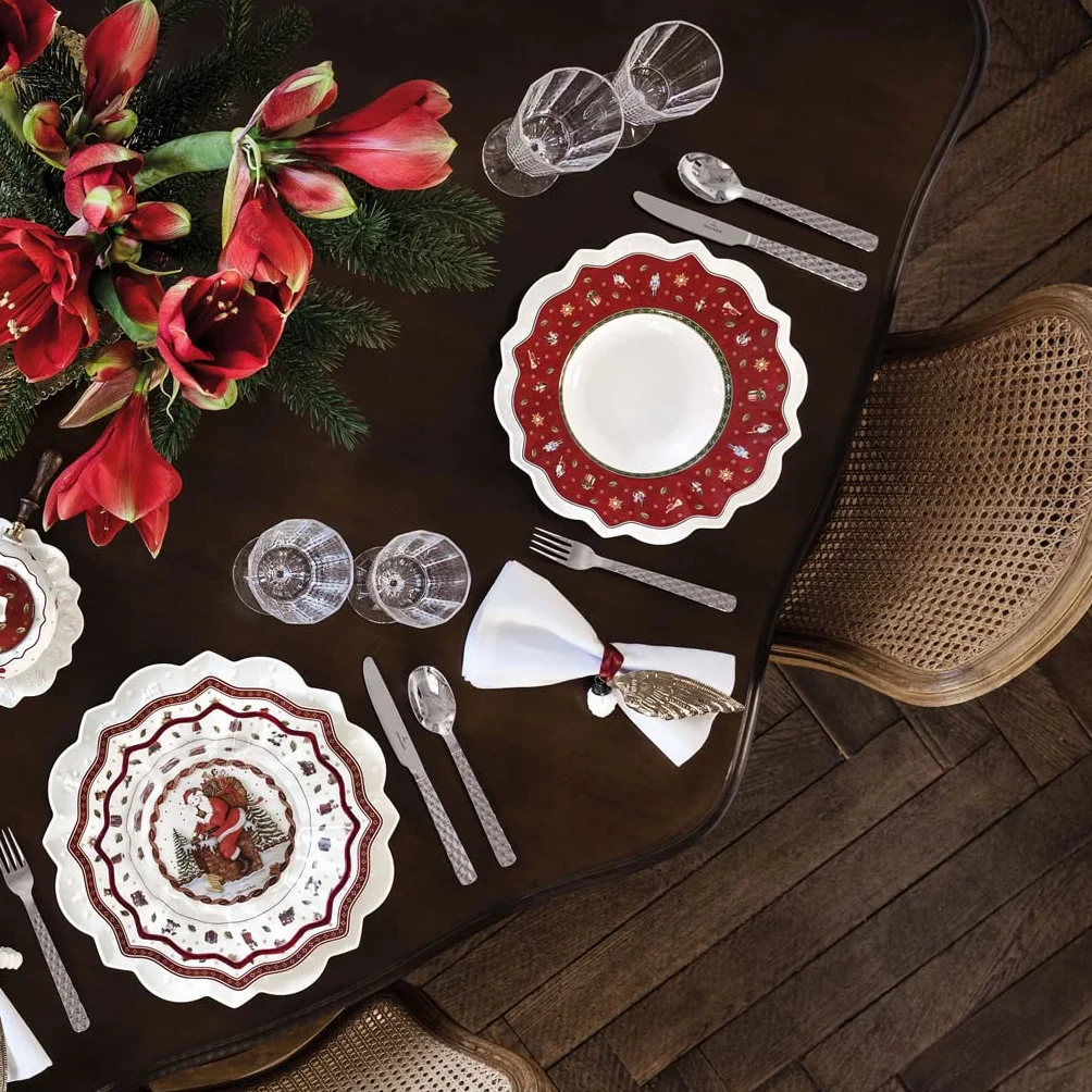 Villeroy & Boch Toy's Delight 260 mm głęboki talerz do zupy czerwony