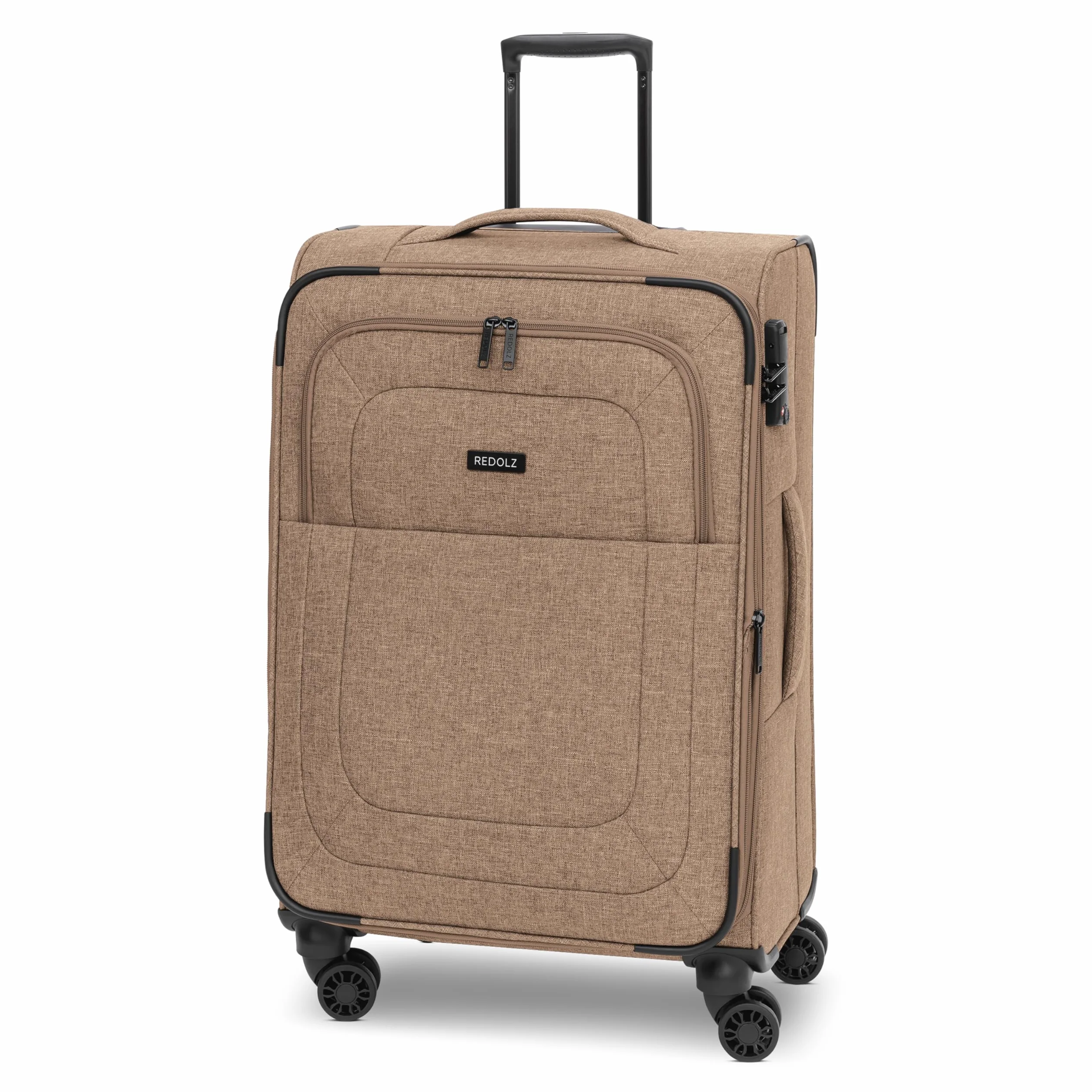 REDOLZ Essentials 12 artykułów podstawowych, kawa, M (67 cm) 4-Rad erweiterbar