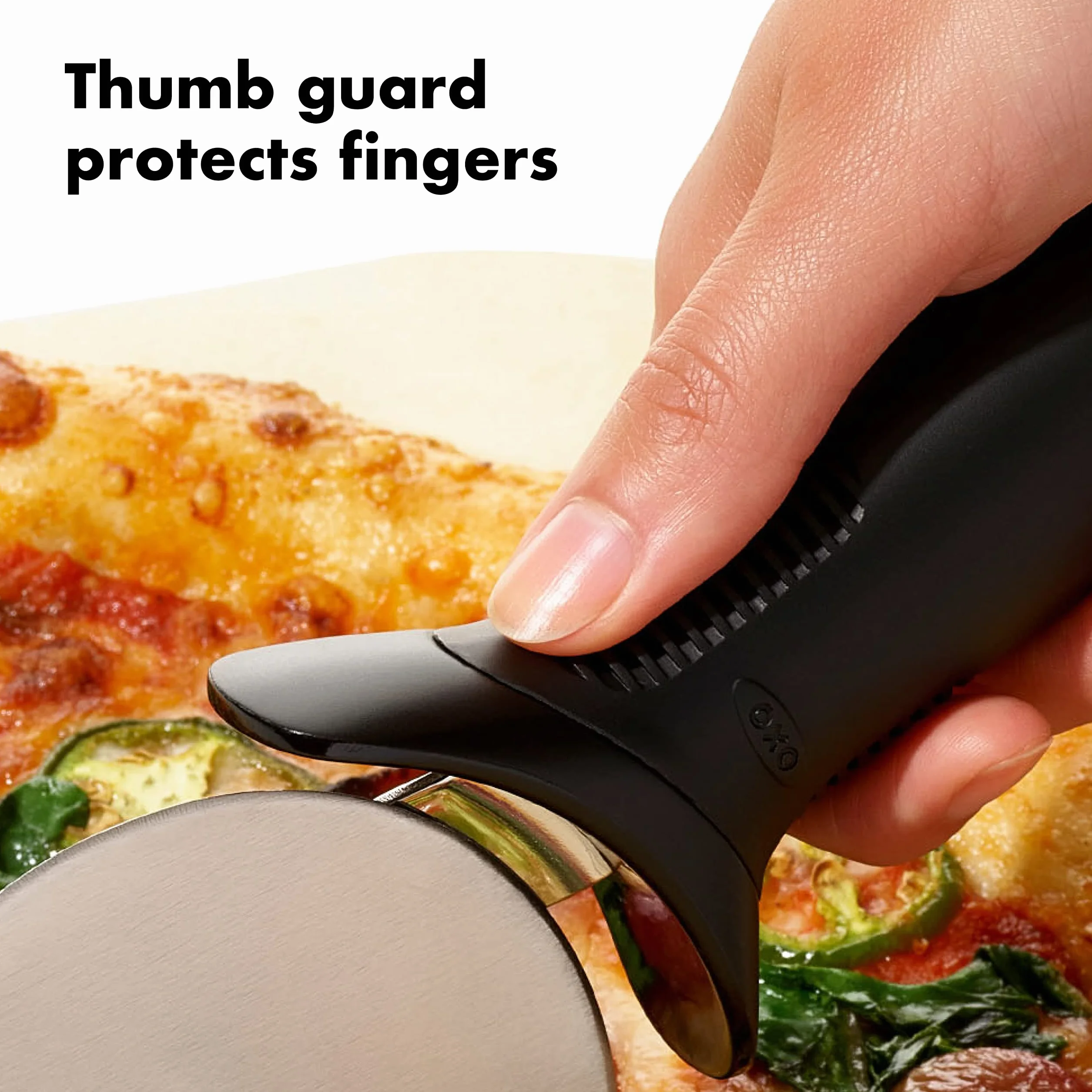 OXO Good Grips Koło do pizzy 8,9 cm czarne