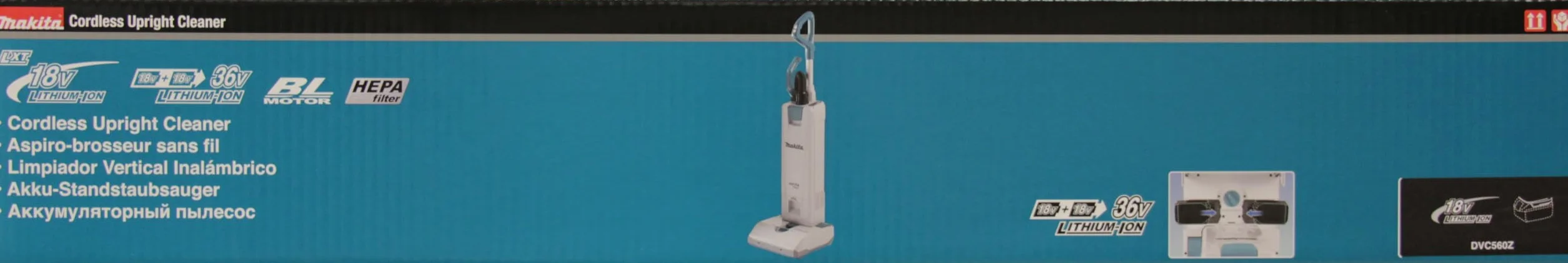 Makita Odkurzacz bezszczotkowy DVC560Z, 36 V