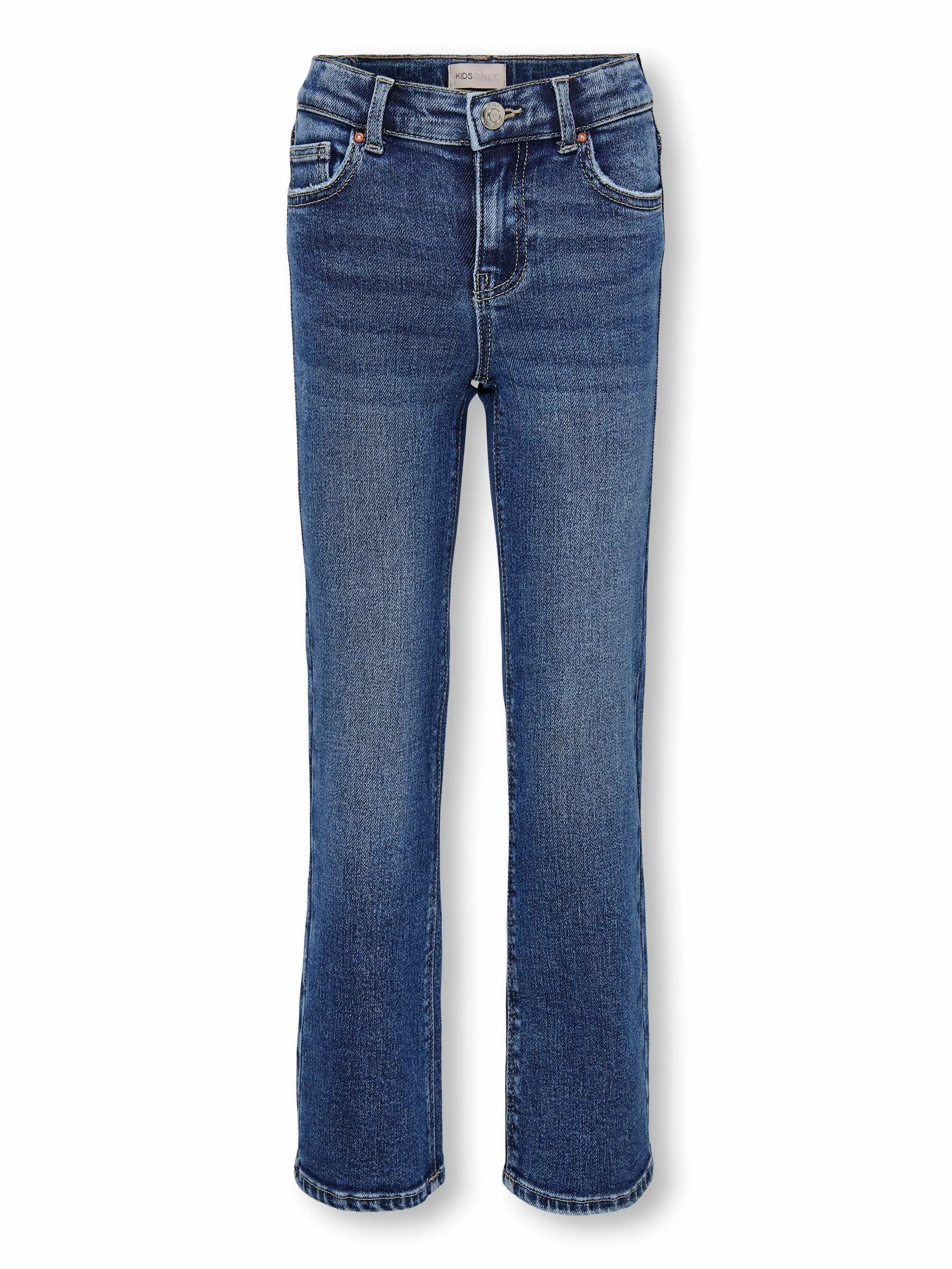 ONLY KIDS Girl's KOGJUICY Wide Leg Dest DNM CRO557 NOOS spodnie, Medium Blue Denim, 158