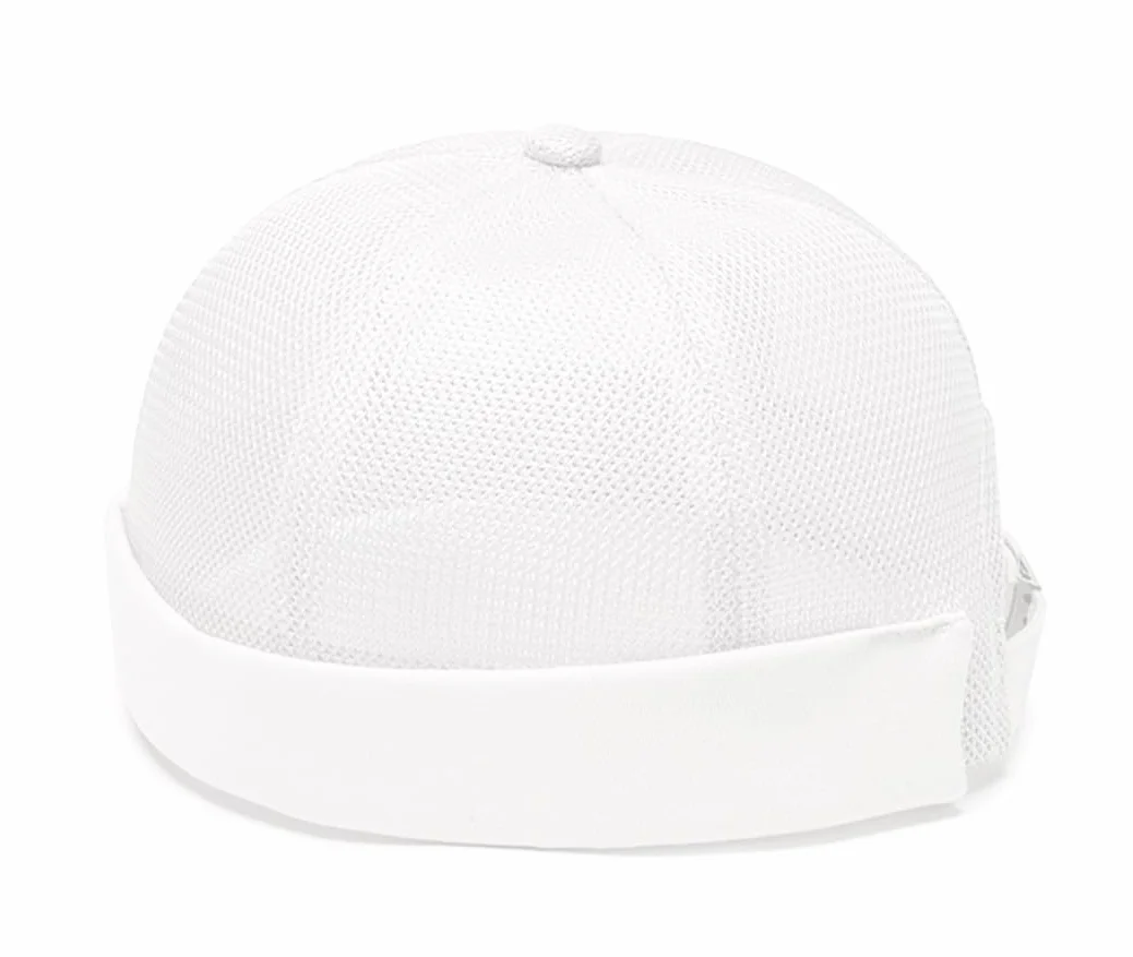 YAMEE Letnia czapka unisex z siatki Docker regulowana rybacka 56-60 cm