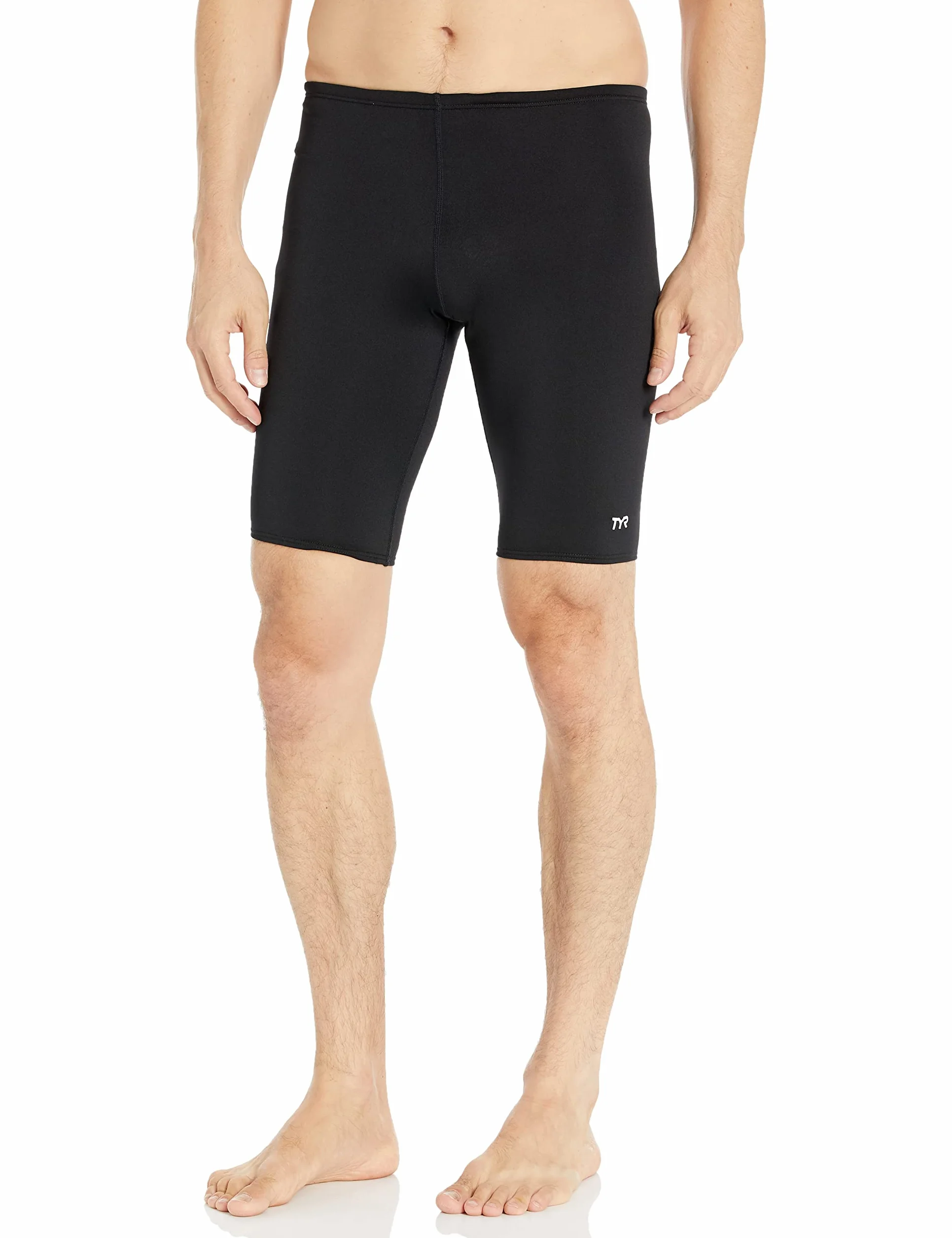 TYR Durafast Elite Athletic Jammer męski strój kąpielowy, Czarny, 36