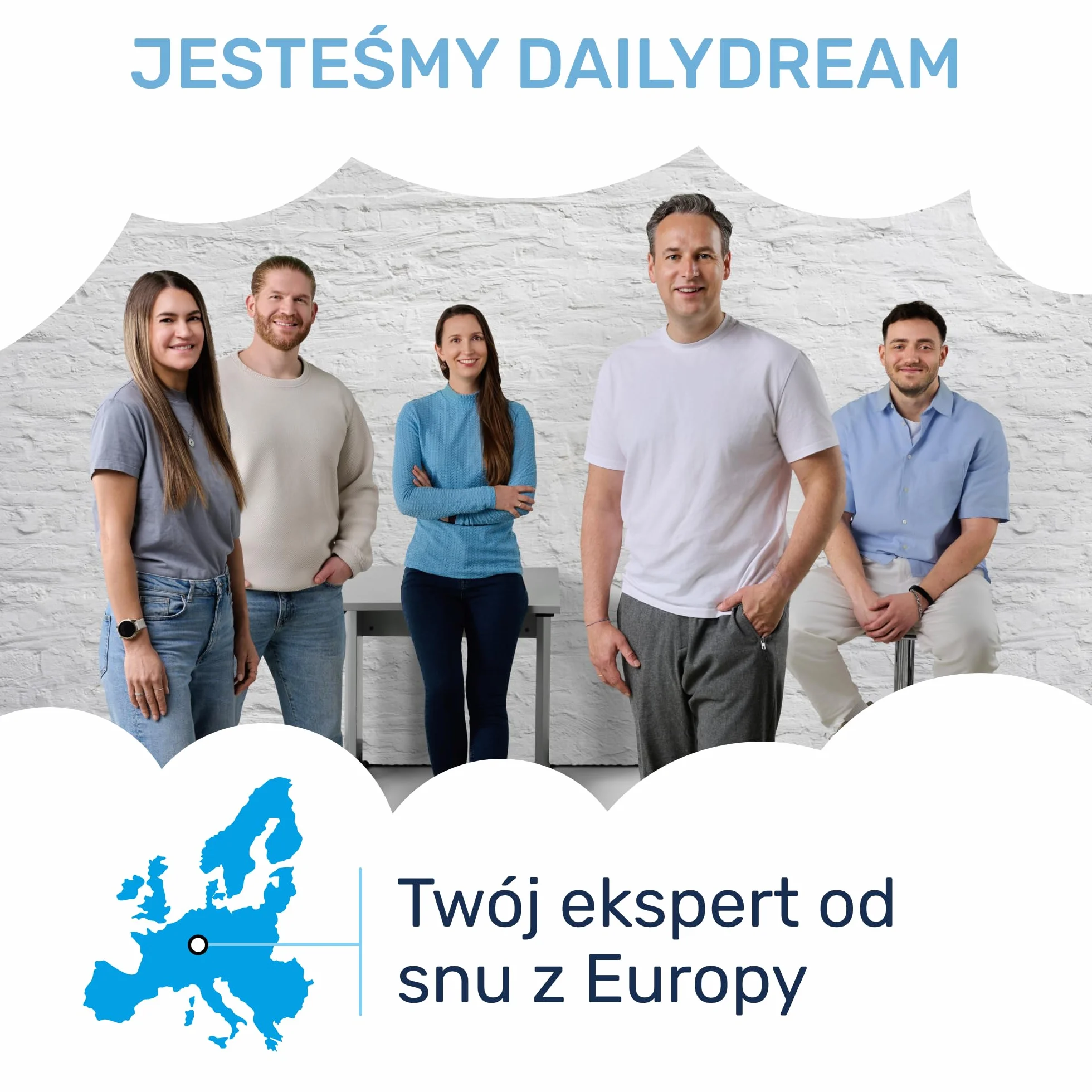 Materac nawierzchniowy wiskoelastyczny Dailydream Model M 140x200x5cm