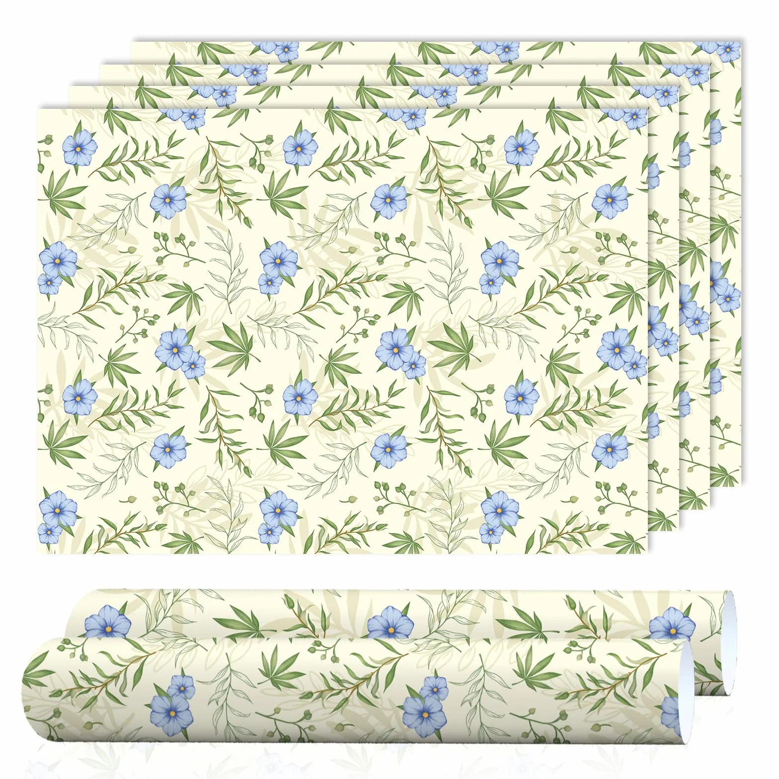 SCENTORINI Papier zapachowy do szuflad 6 arkuszy lnianych aromatów