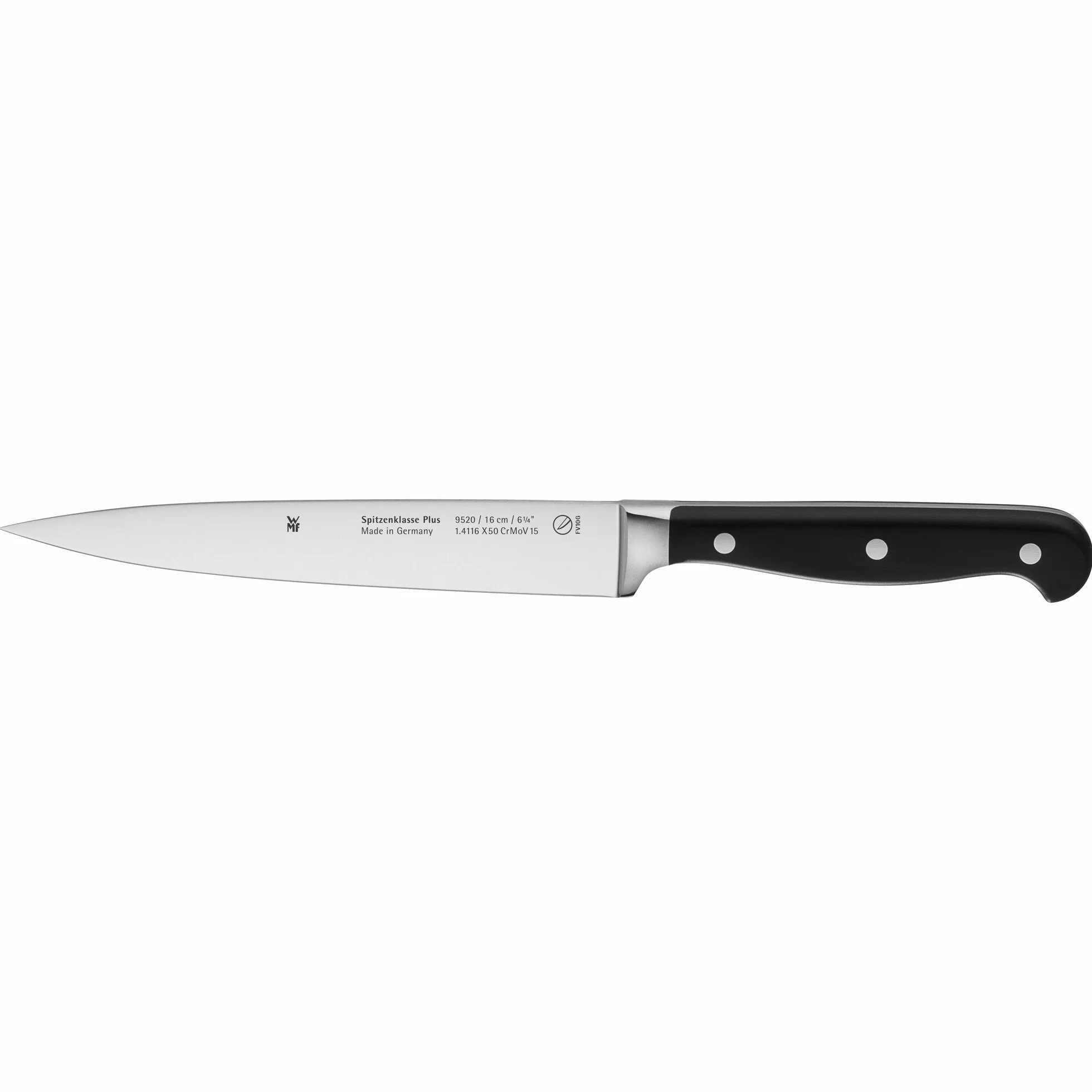 WMF Nóż do rzeźbienia Spitzenklasse Plus 32 cm, ostrze 16 cm, kute stalowe, Niemcy