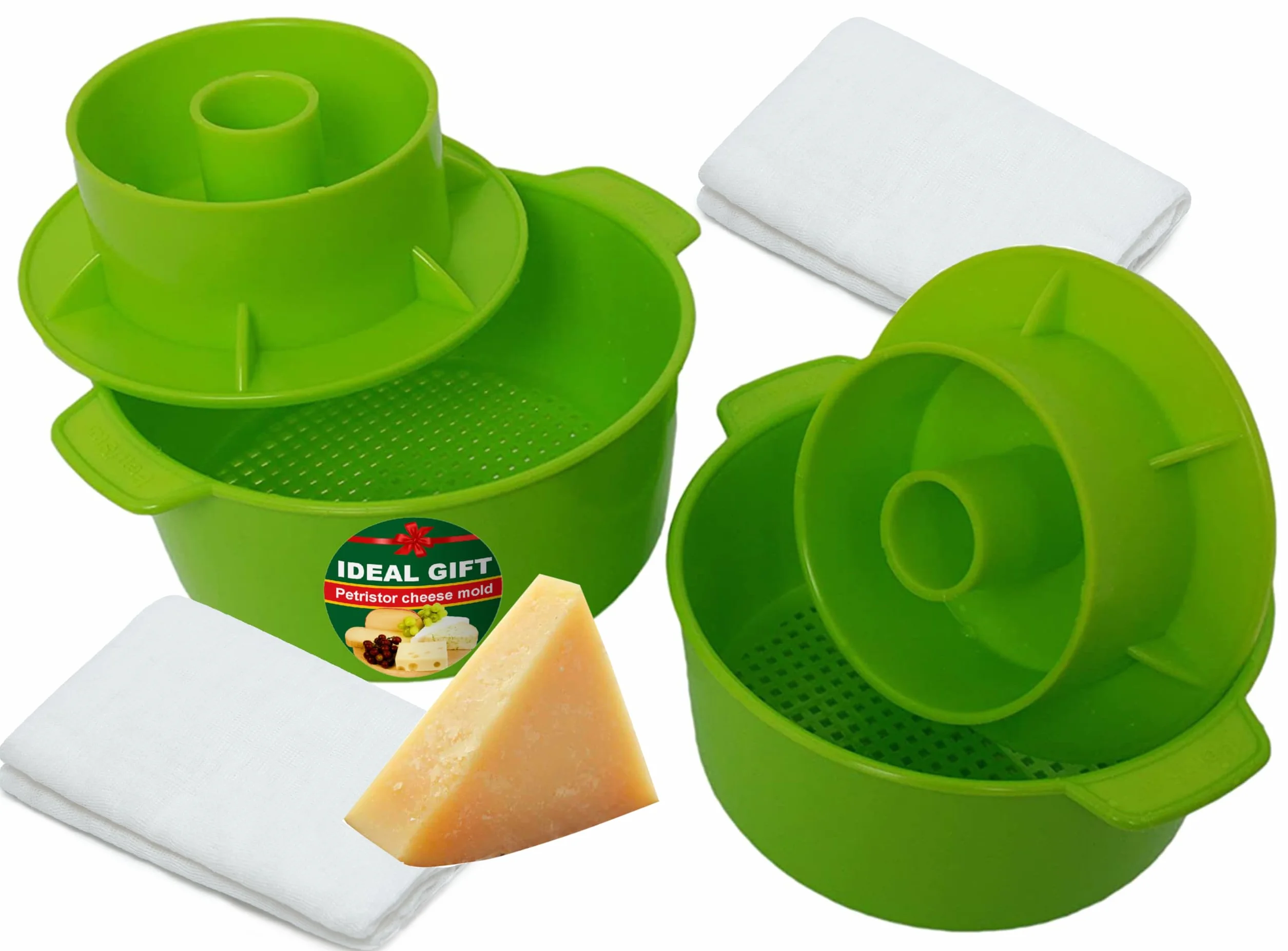 Zestaw do robienia sera 1,2 L forma do wyciskania tofu maszyna zielony