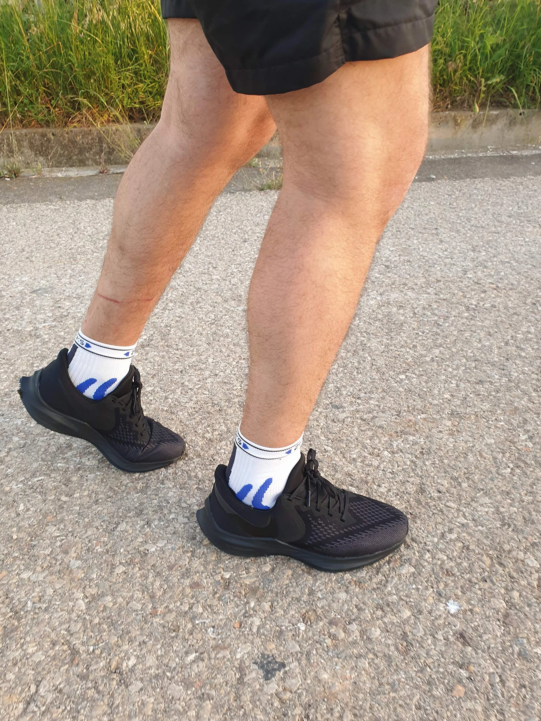 3 pary COOLMAX Bawełniane skarpety sportowe dla mężczyzn i kobiet | Męskie skarpety rowerowe z ulepszoną wyściółką | Skarpety sportowe damskie