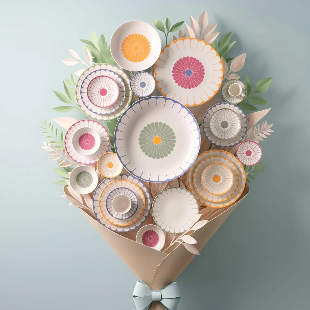 Villeroy & Boch Fleur bleu spodek do filiżanki espresso porcelana niebieski do zmywarki mikrofalówki