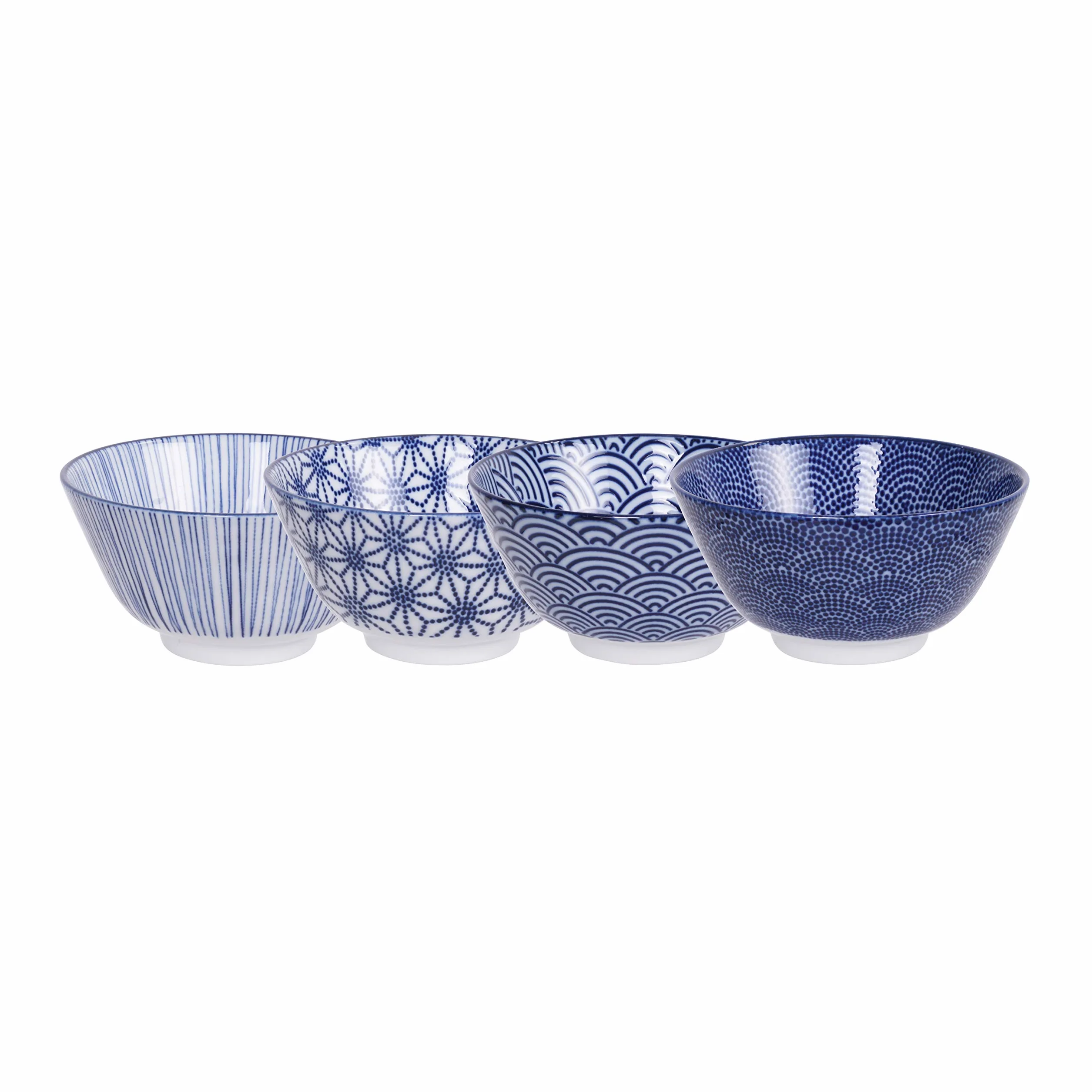 TOKYO design studio Nippon 4-częściowy zestaw misek do ryżu porcelana 300 ml