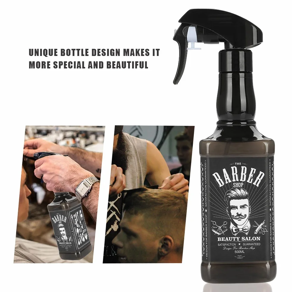 Mgiełka spray do włosów 500 ml plastikowy salon fryzjerski narzędzia
