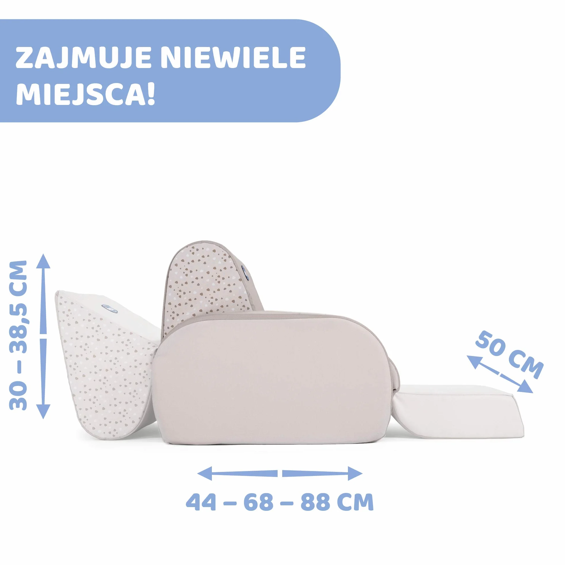 Chicco Twist 3 w 1 Fotelik Sofa Leżanka Dla Dziecka od 12 Miesięcy do 3 Lat