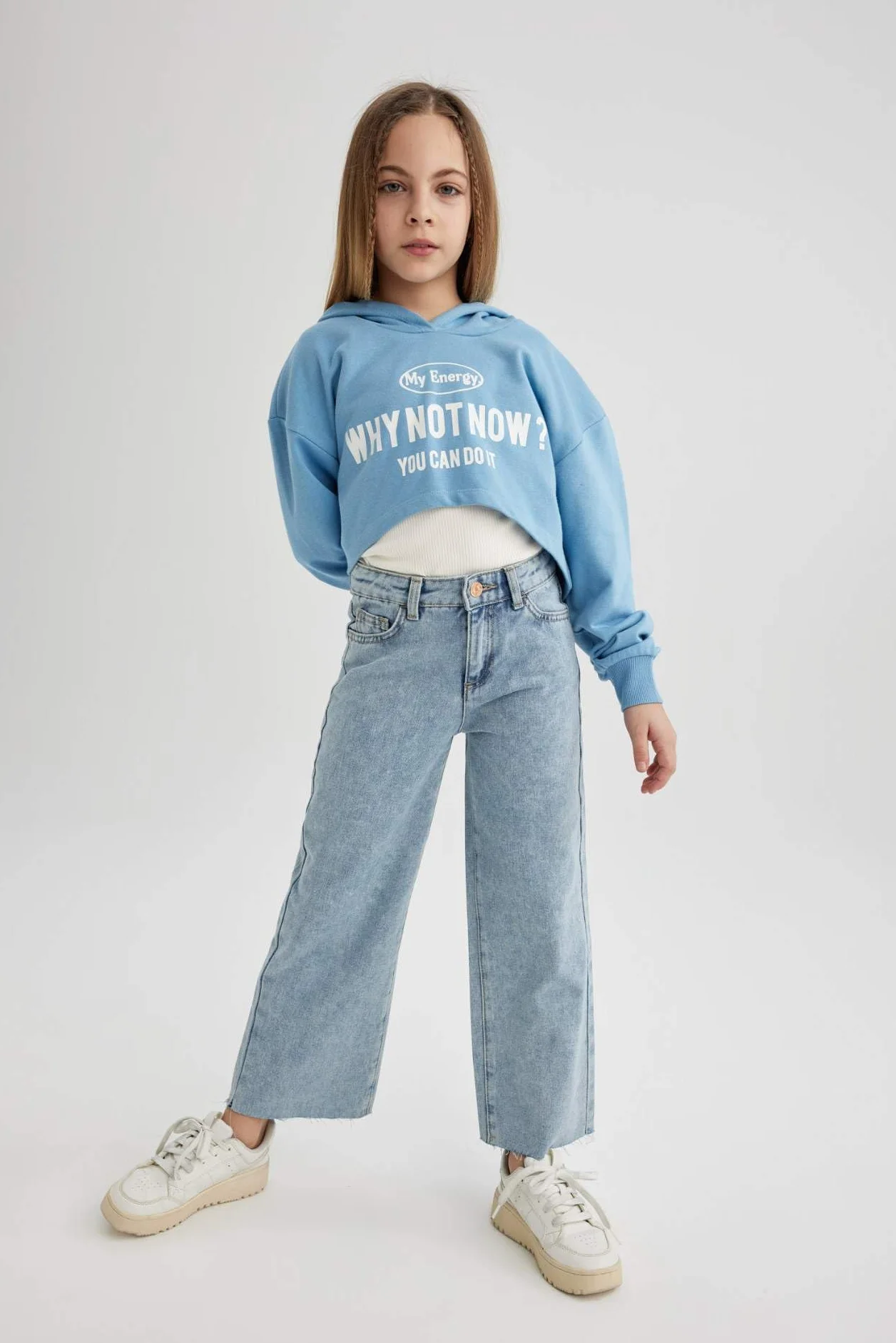 DeFacto Bluza z kapturem Dziewczynki C0483a8