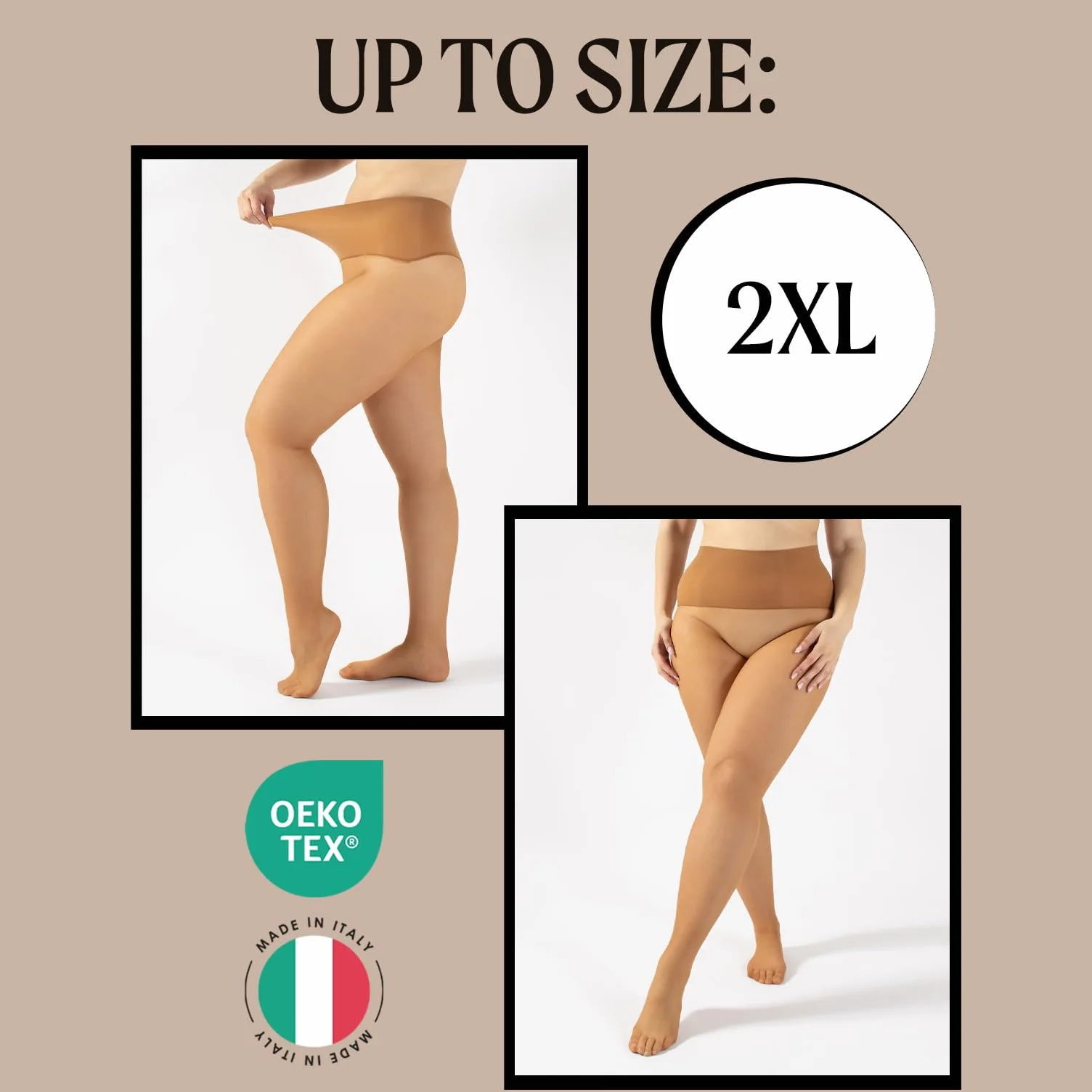 CALZITALY Przezroczysty, bezszwowy Kobiety Calzitaly Damespanty Zonder Naden in Nude- En Punteneffect, Zwart, Blauw, Natuur, 15 Denier, S, M/L, L/Xl, Made in Italy