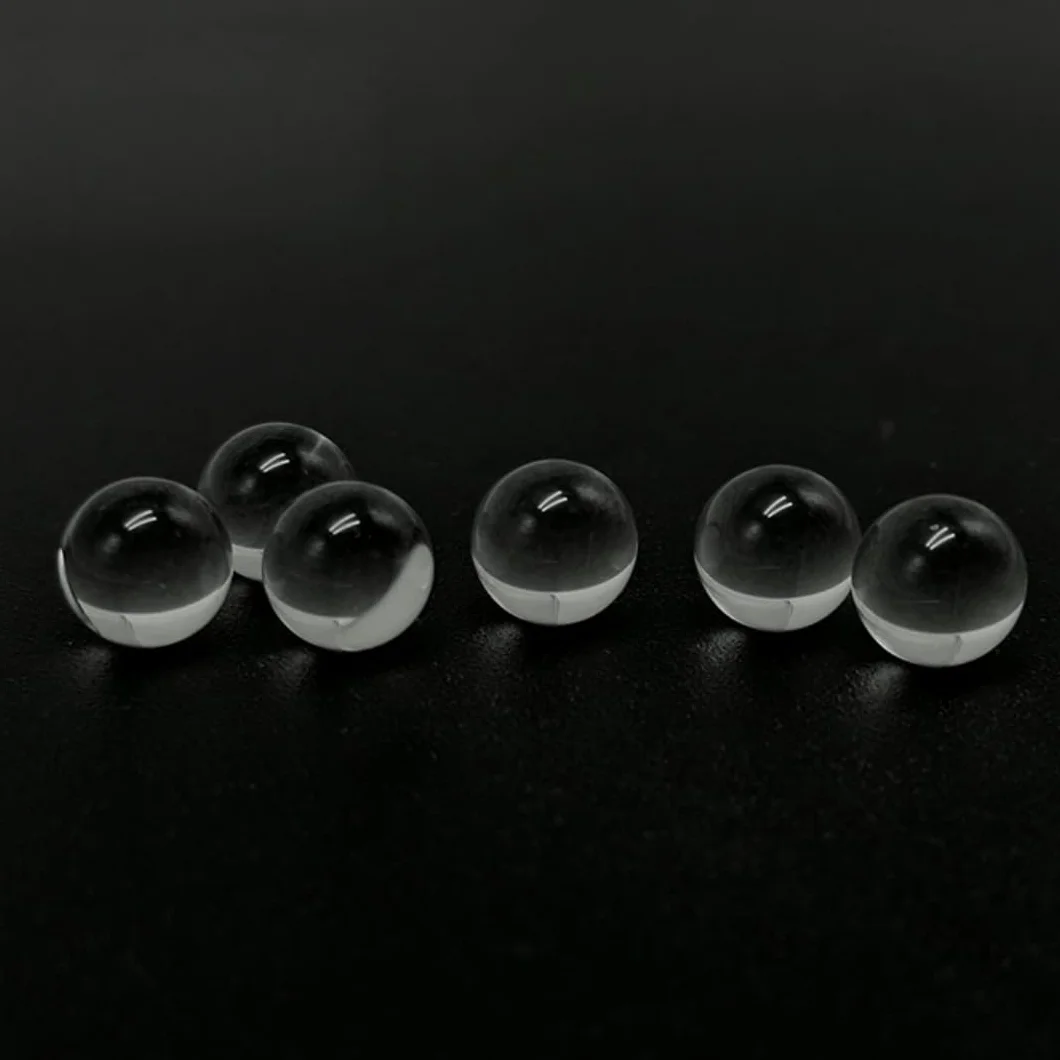 Soczewka sferyczna ze szkła optycznego - średnica od 1 mm do 30 mm, soczewka półkulista o wyjątkowej przejrzystości i trwałości, 1 szt. | D2.5mm Sapphire Sphere